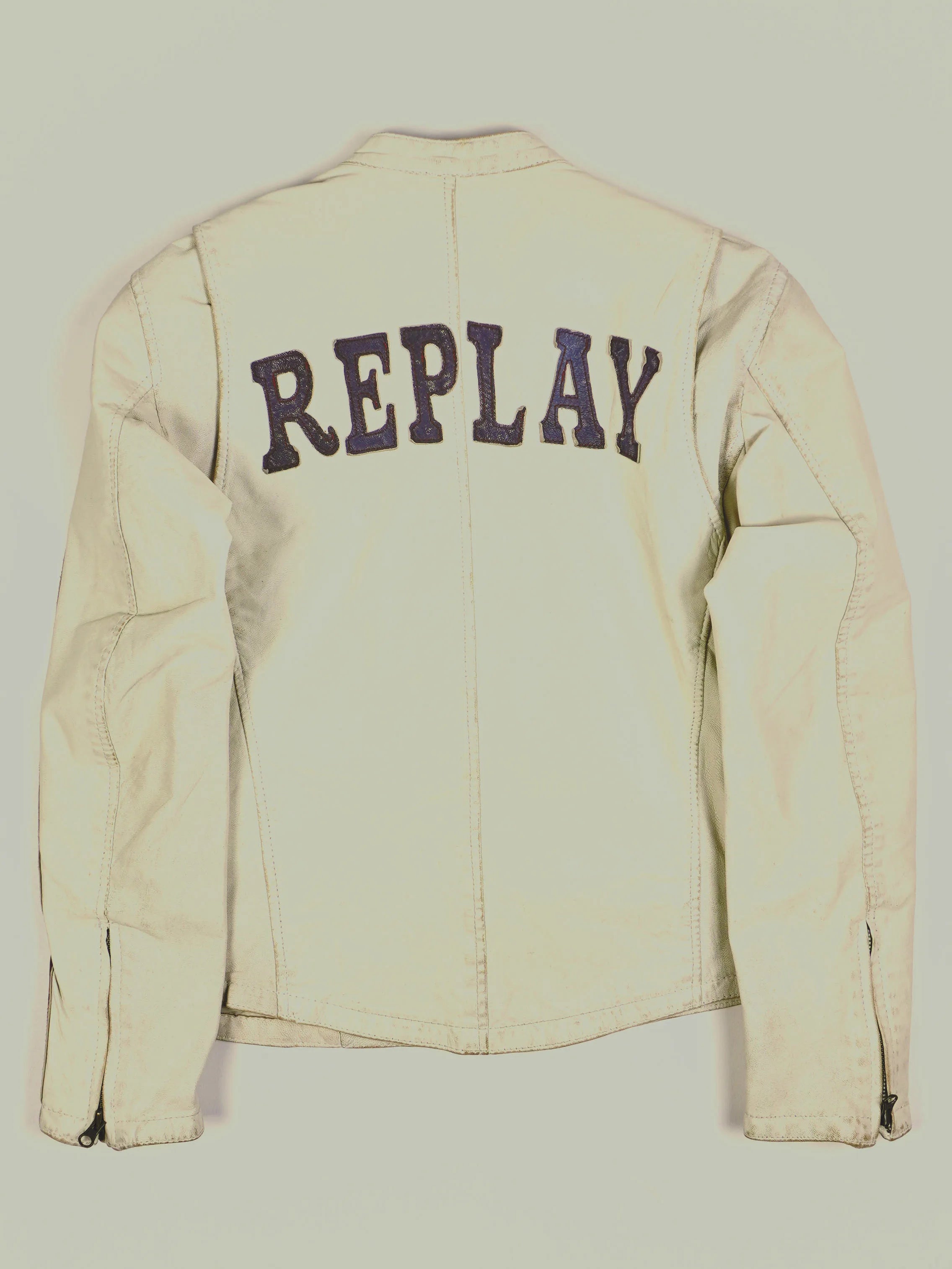 Vintage Replay Lederjacke (S)