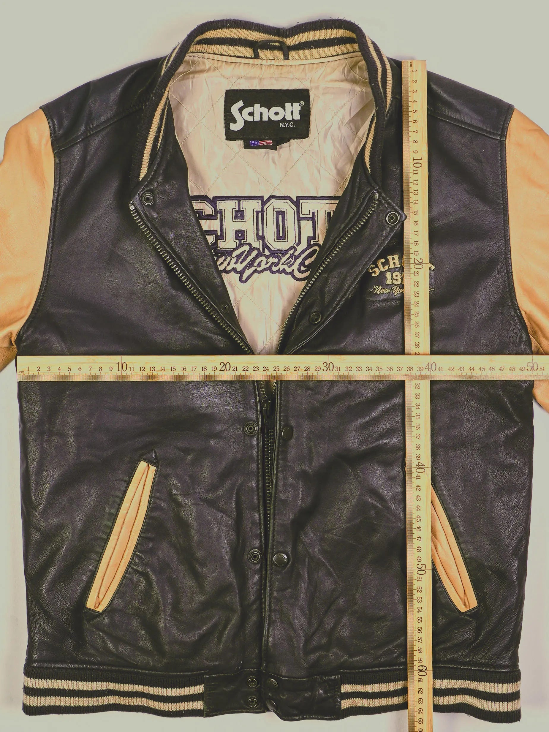 Schott Schott NYC Lederjacke (L)