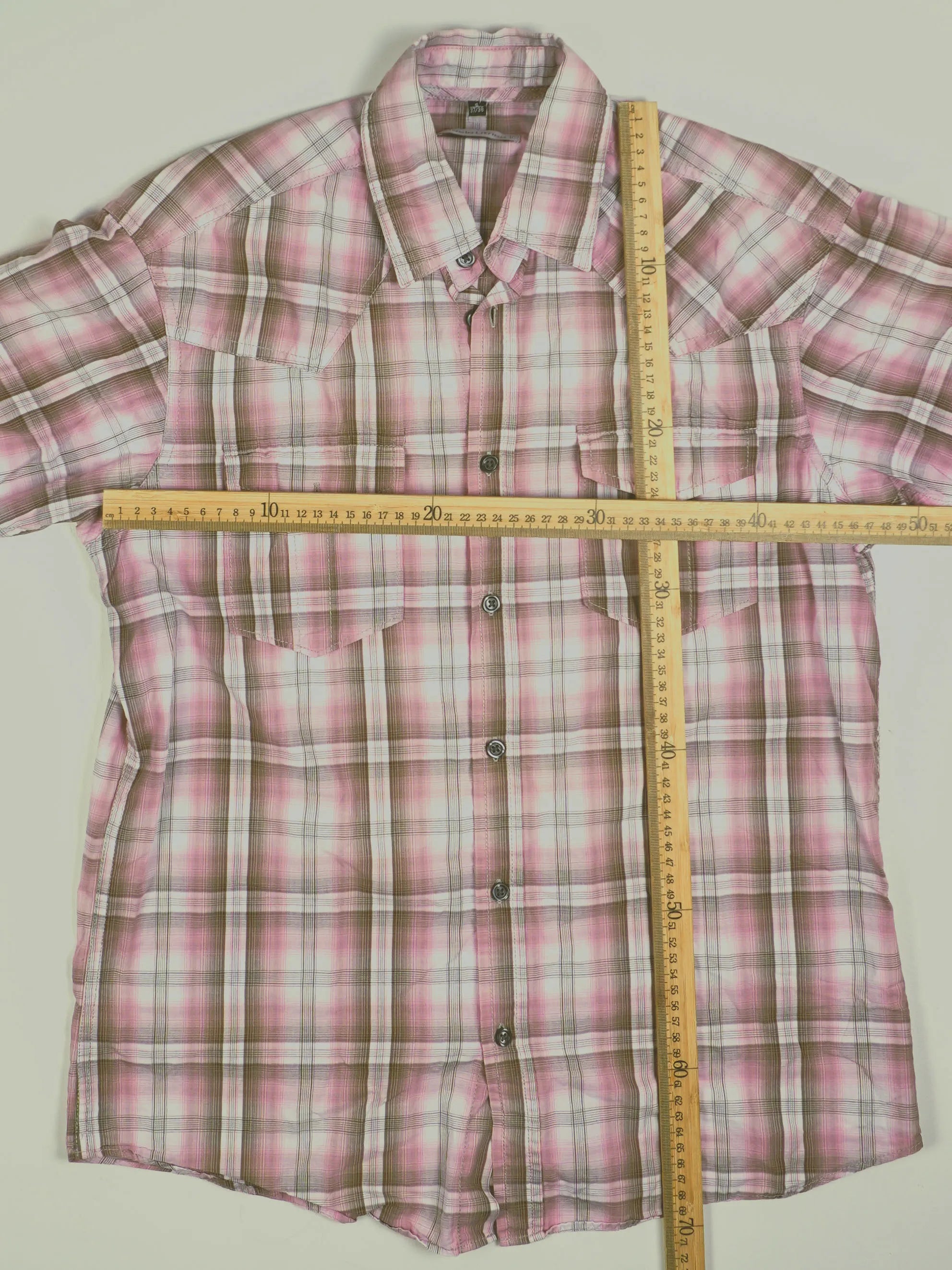 Vintage Kurzarm Hemd (M)