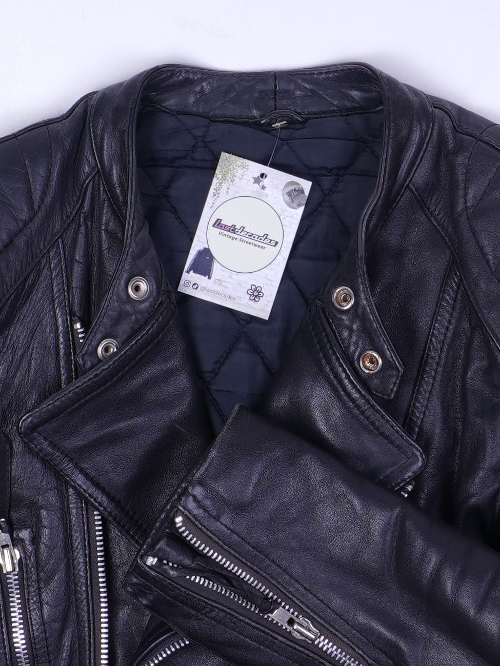 Vintage Lederjacke (M)