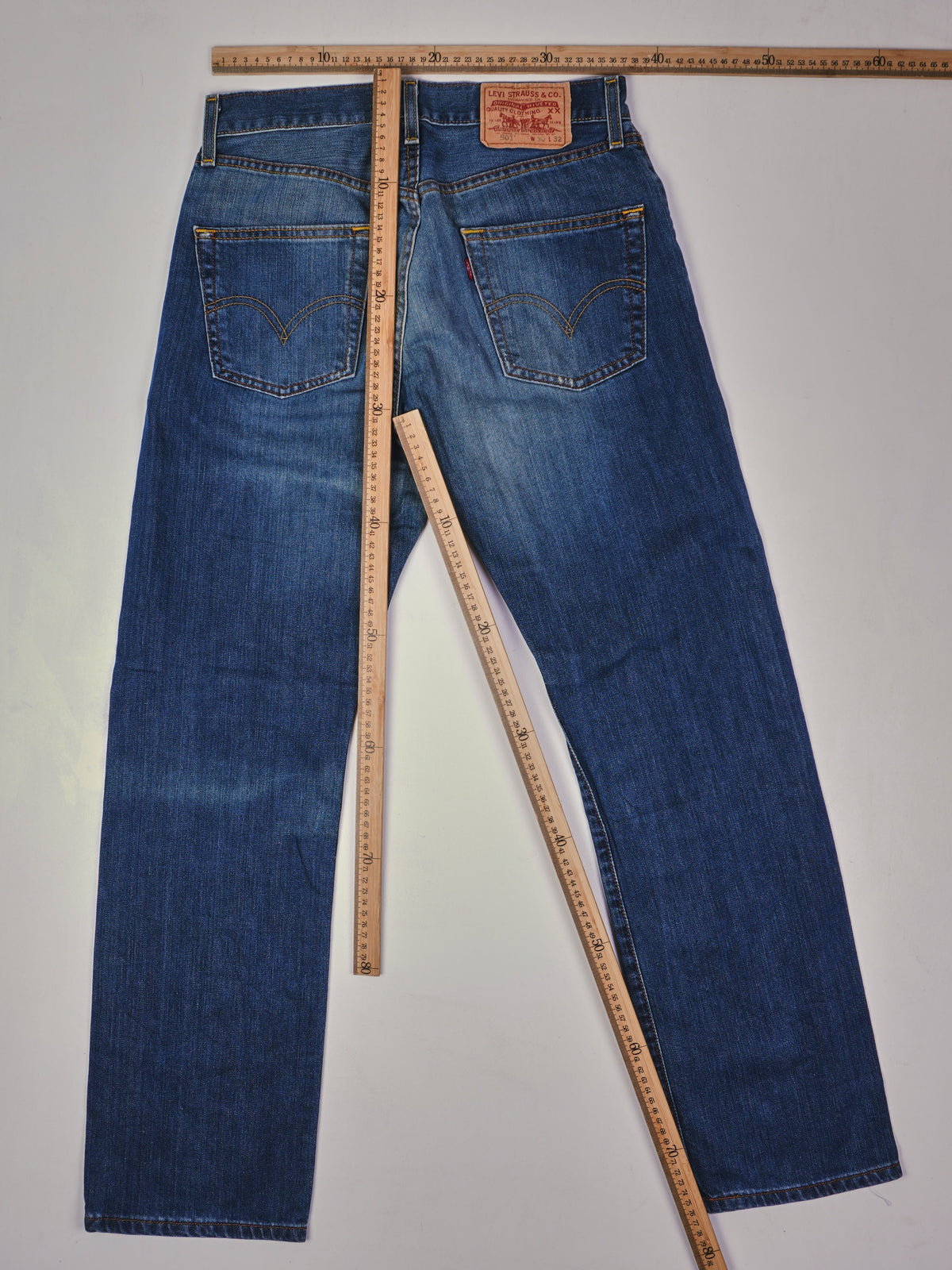 Levis 501 Straight Leg Jeans (W30)