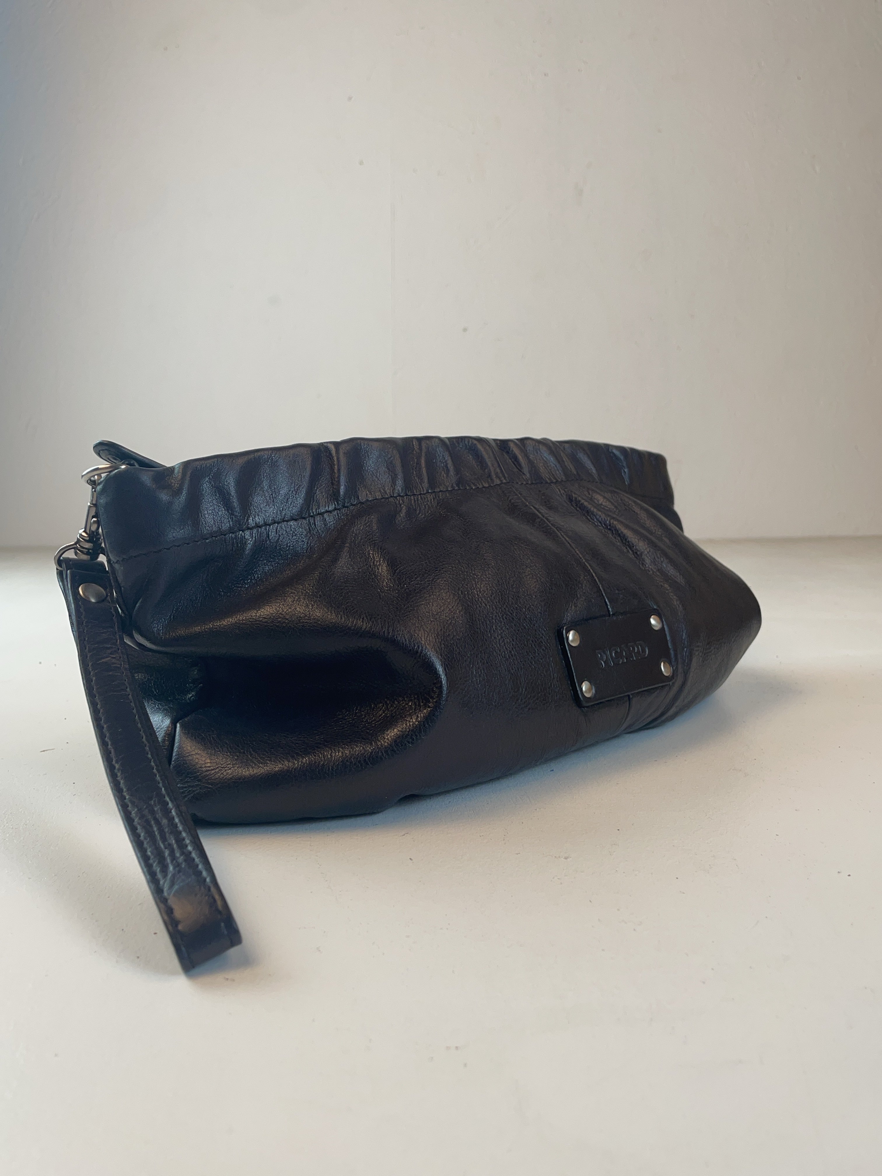 Picard Clutch Tasche Schwarz Y2k