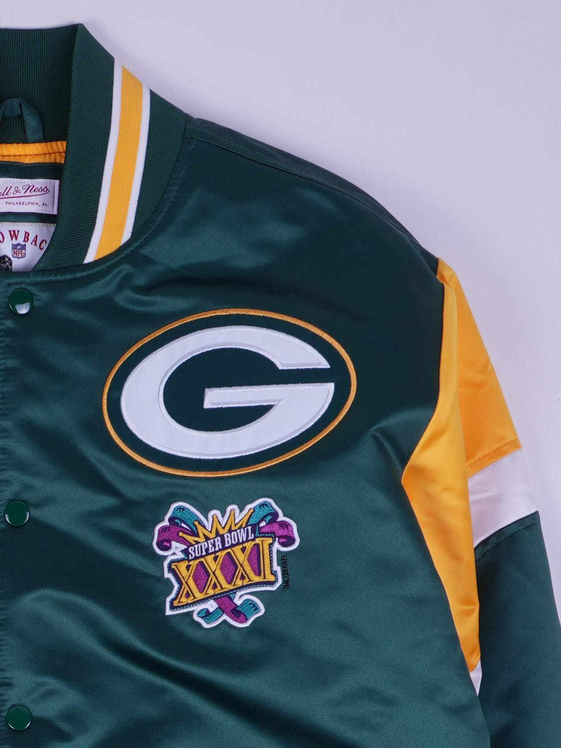 Mitchell & Ness College Jacke (L)