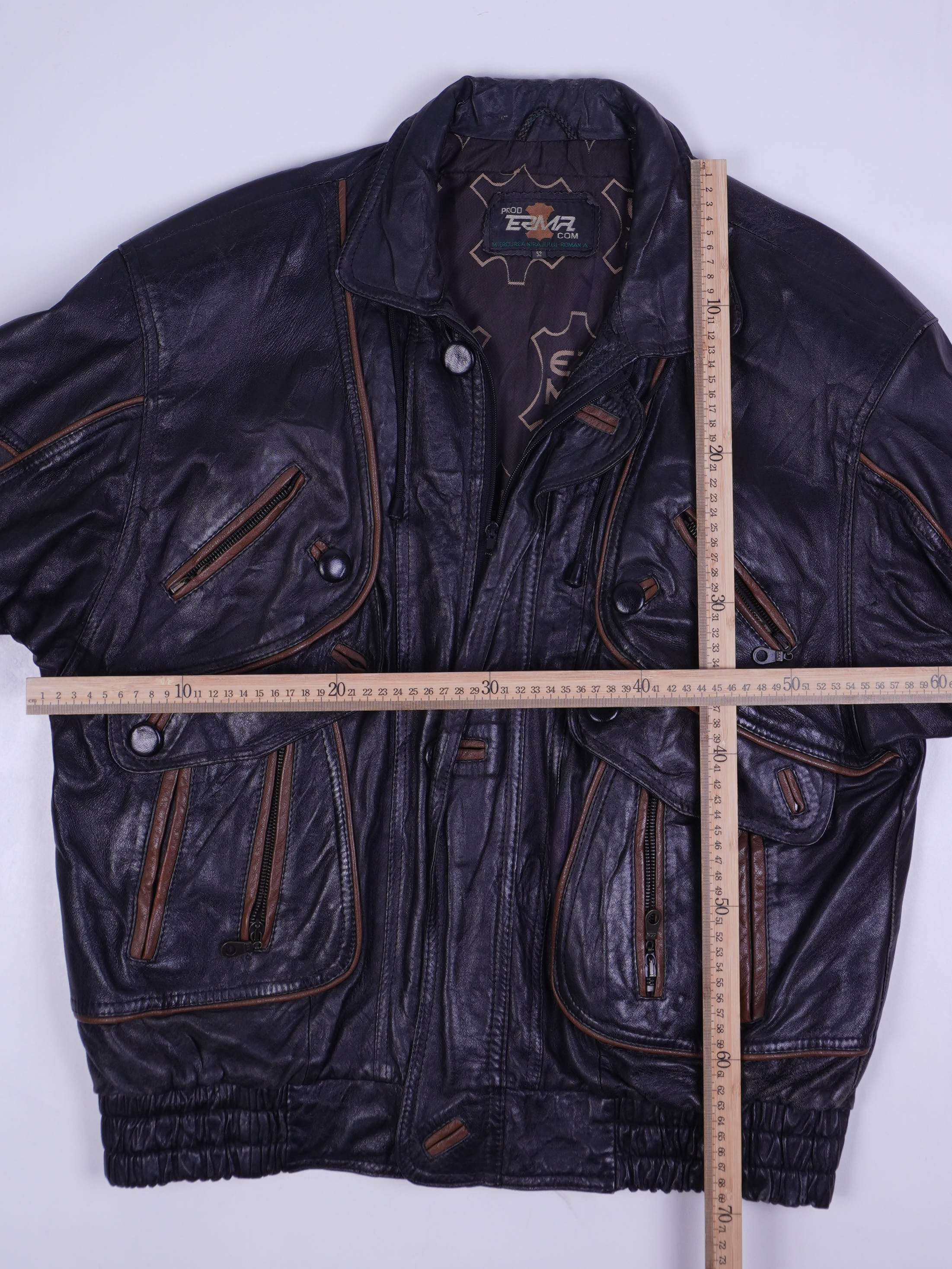 Vintage Lederjacke (M)