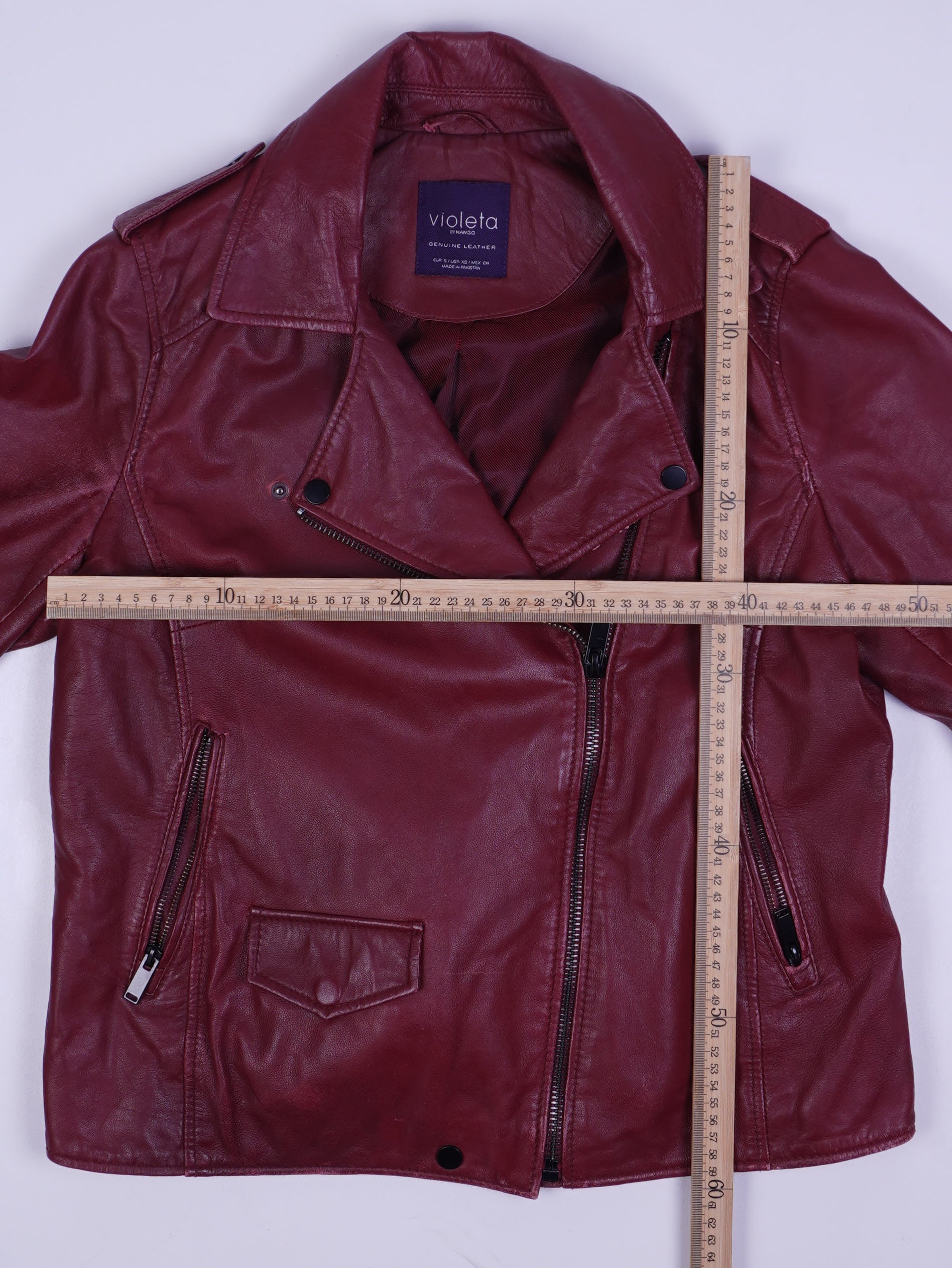 Vintage Lederjacke (M)