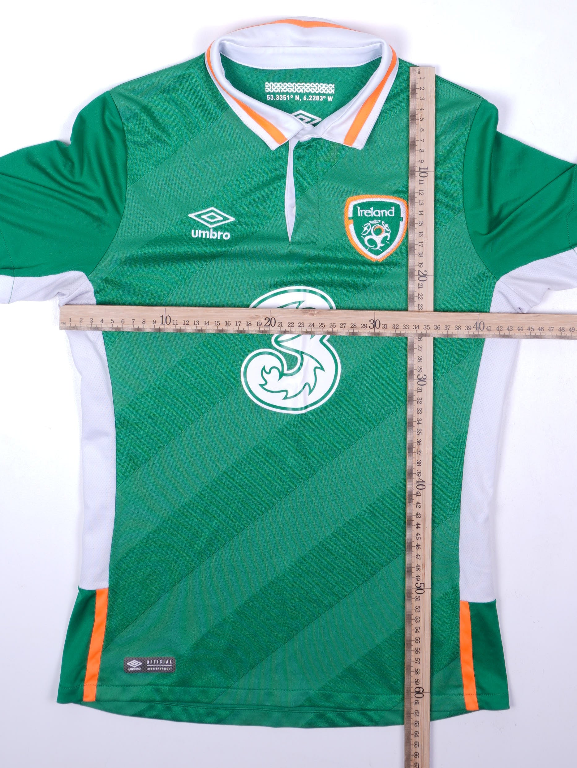 Umbro Irland 2016/17 Heim Trikot (XS)