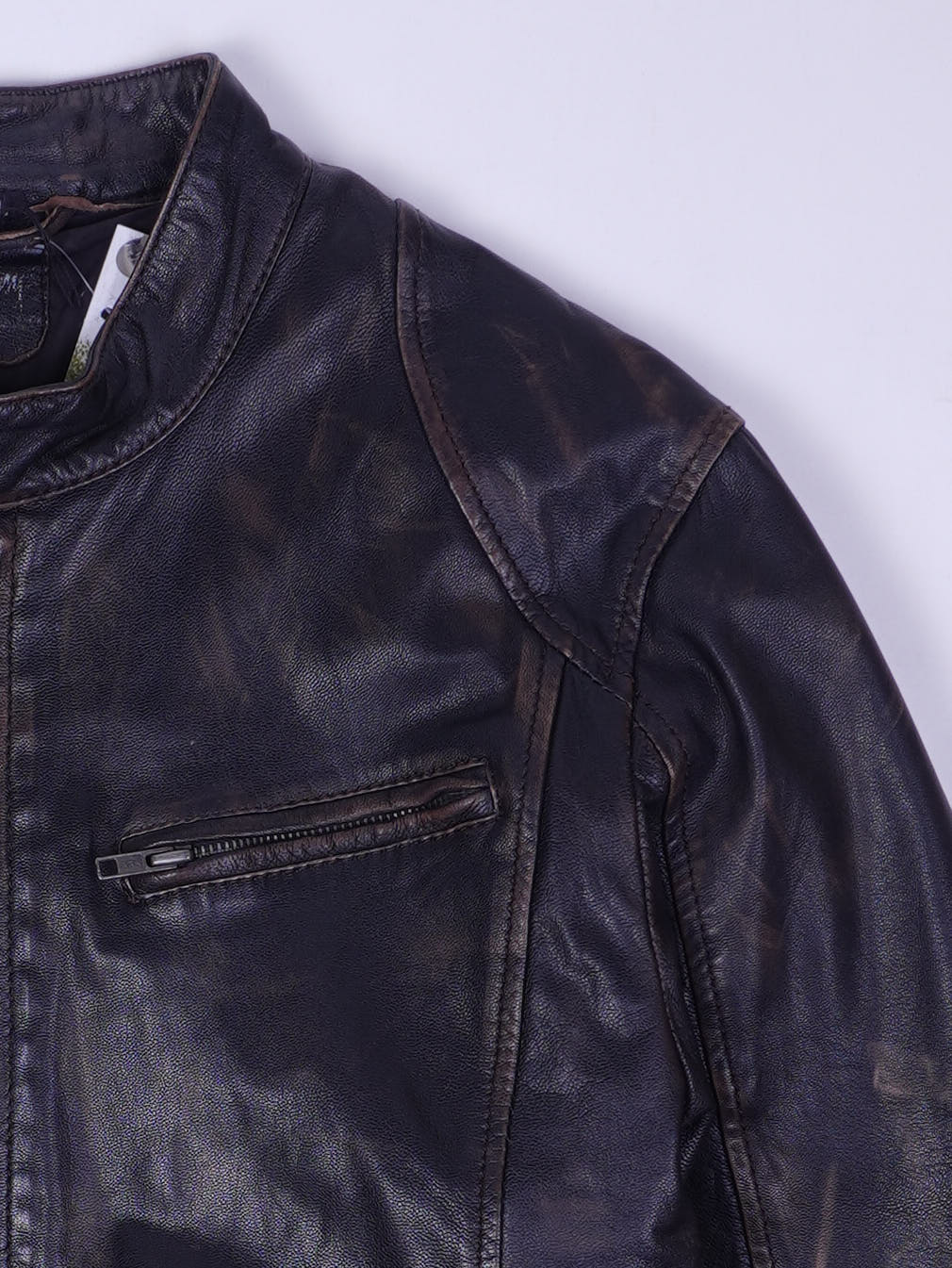 Vintage Lederjacke (M)