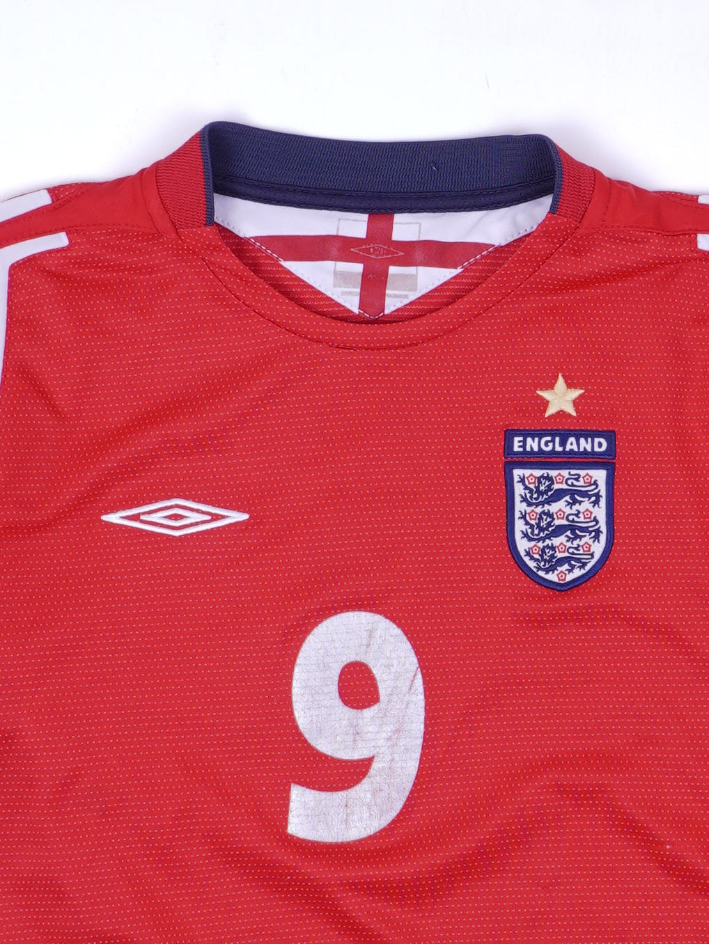 Umbro England Wayne Rooney 9 2004/06 Auswärts Trikot (S)
