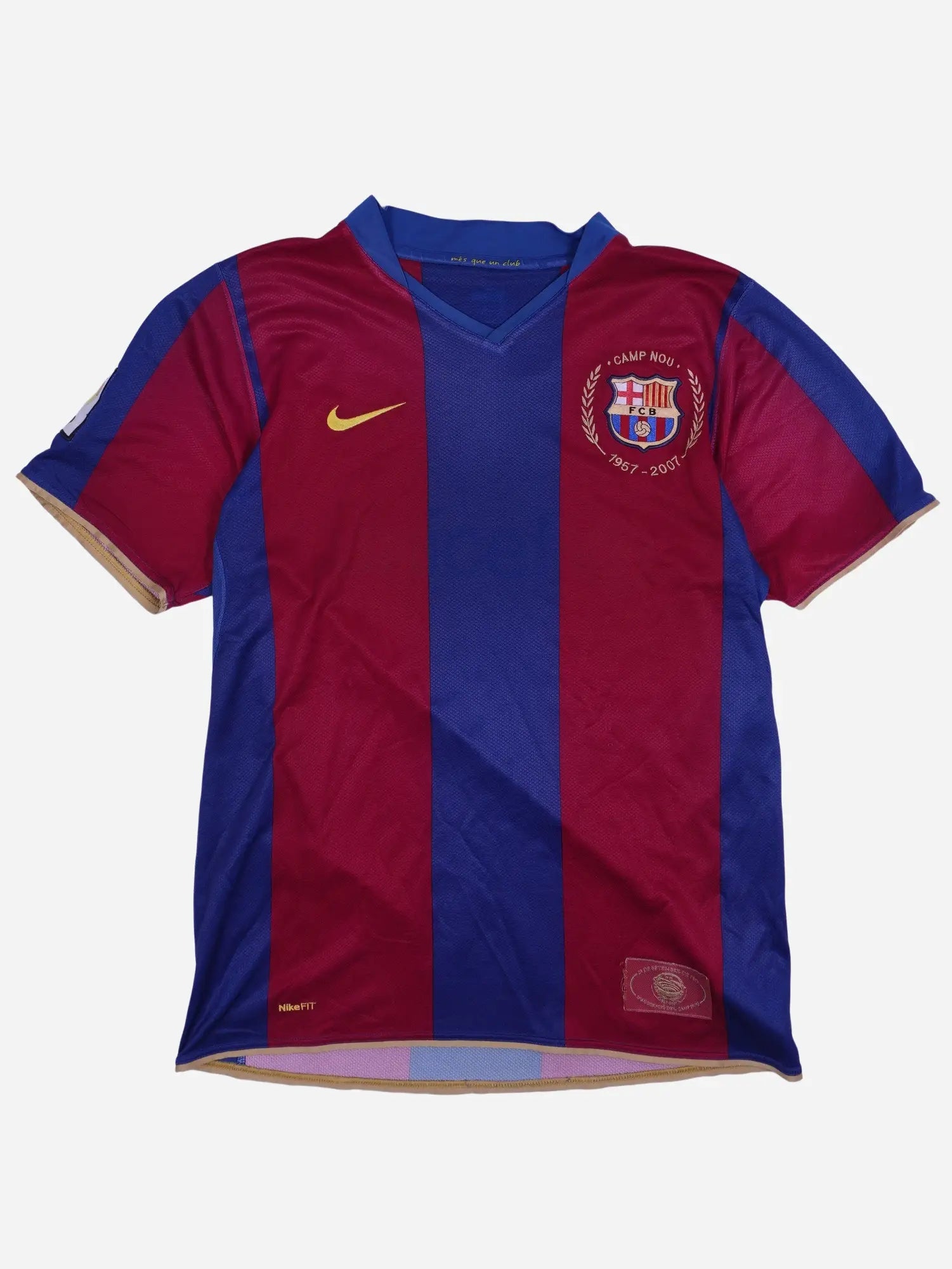 Nike Fc Barcelona 2007/08 Heim Trikot (L)