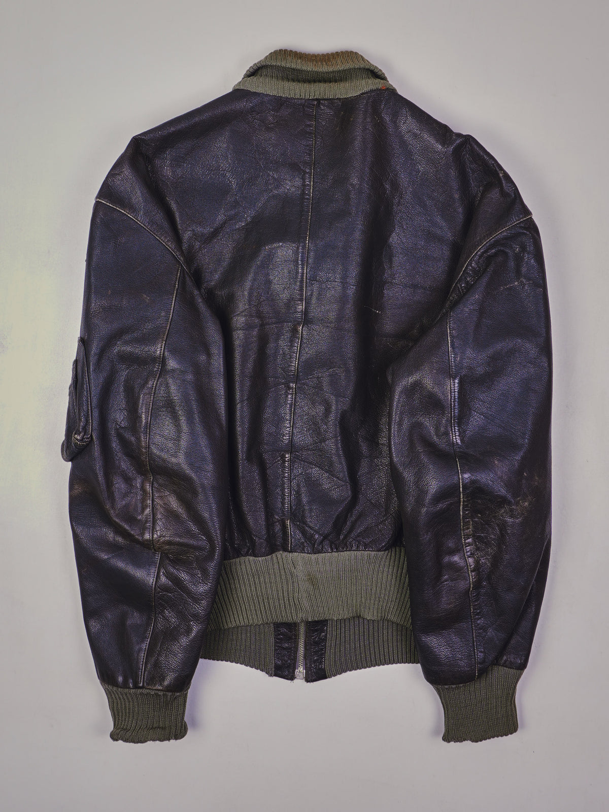 Vintage Lederjacke (M)