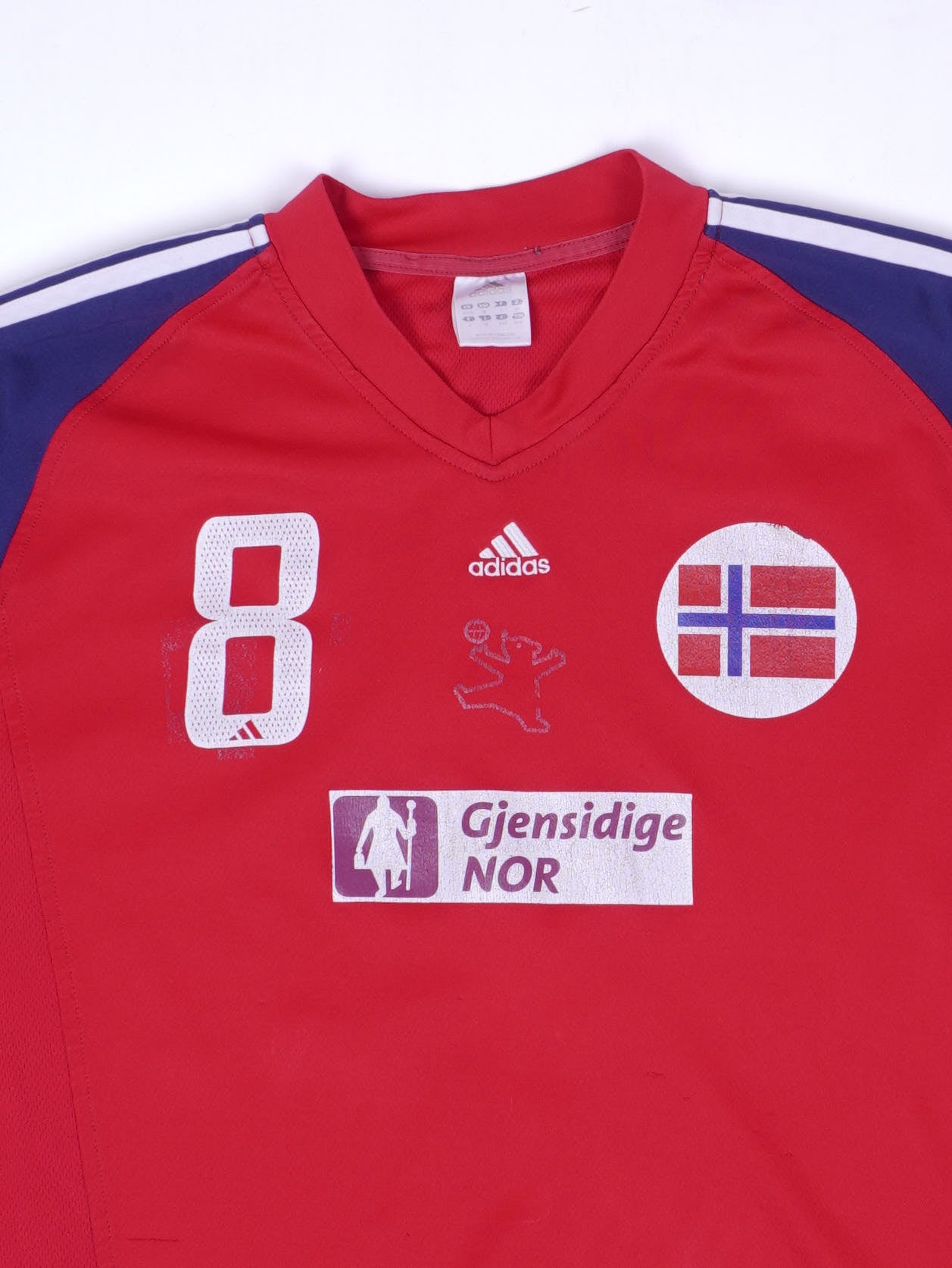 Adidas Norwegen Kristiansen 8 2003 Heim Trikot ()