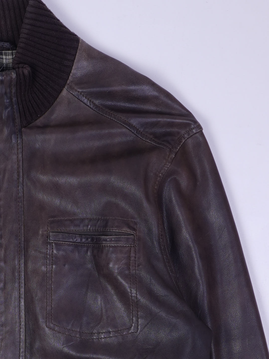 Vintage Lederjacke (L)