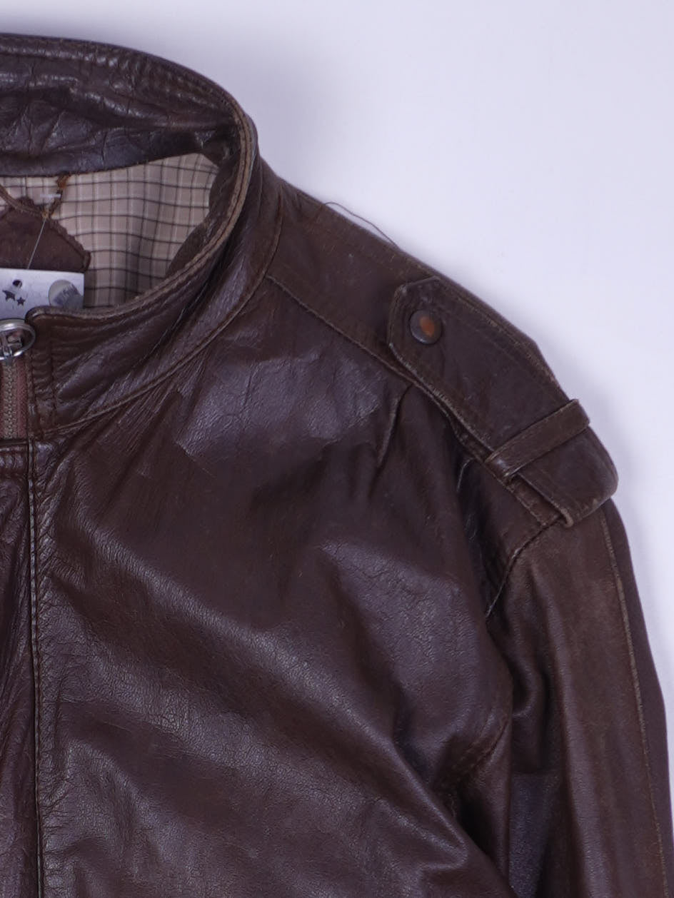 Vintage Lederjacke (S)