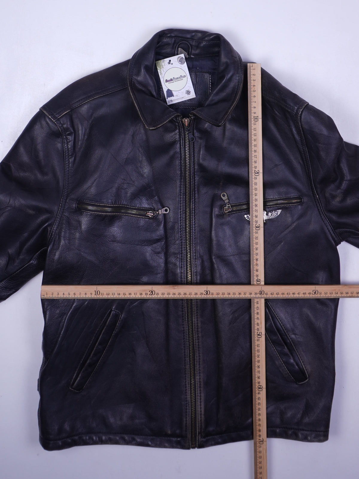 Vintage Lederjacke (L)