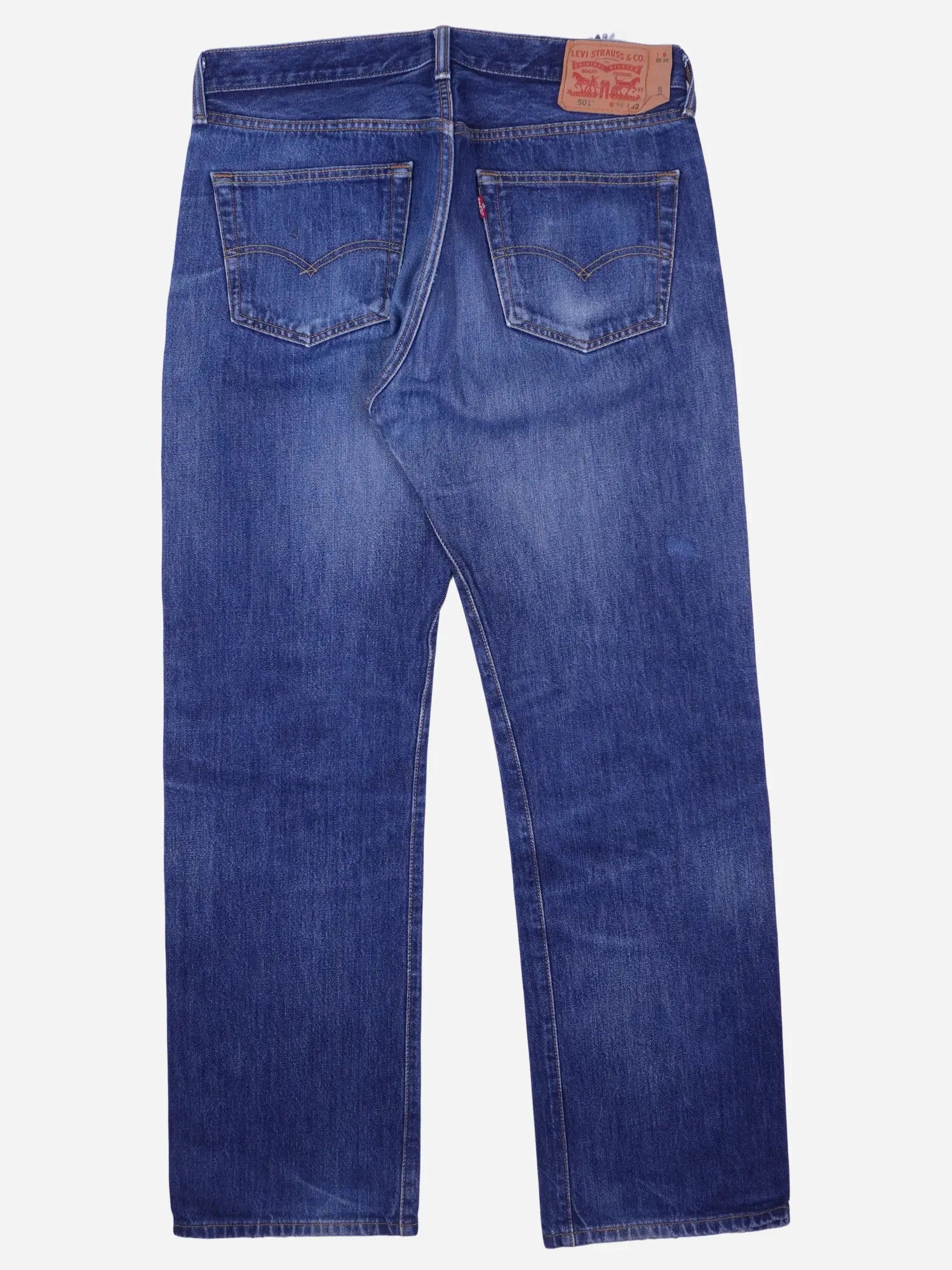 Levis 501 Straight Leg Jeans (W34)