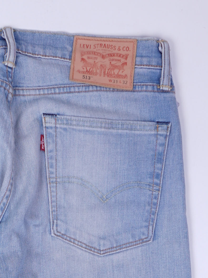 Levis 513 Straight Leg Jeans (W31)