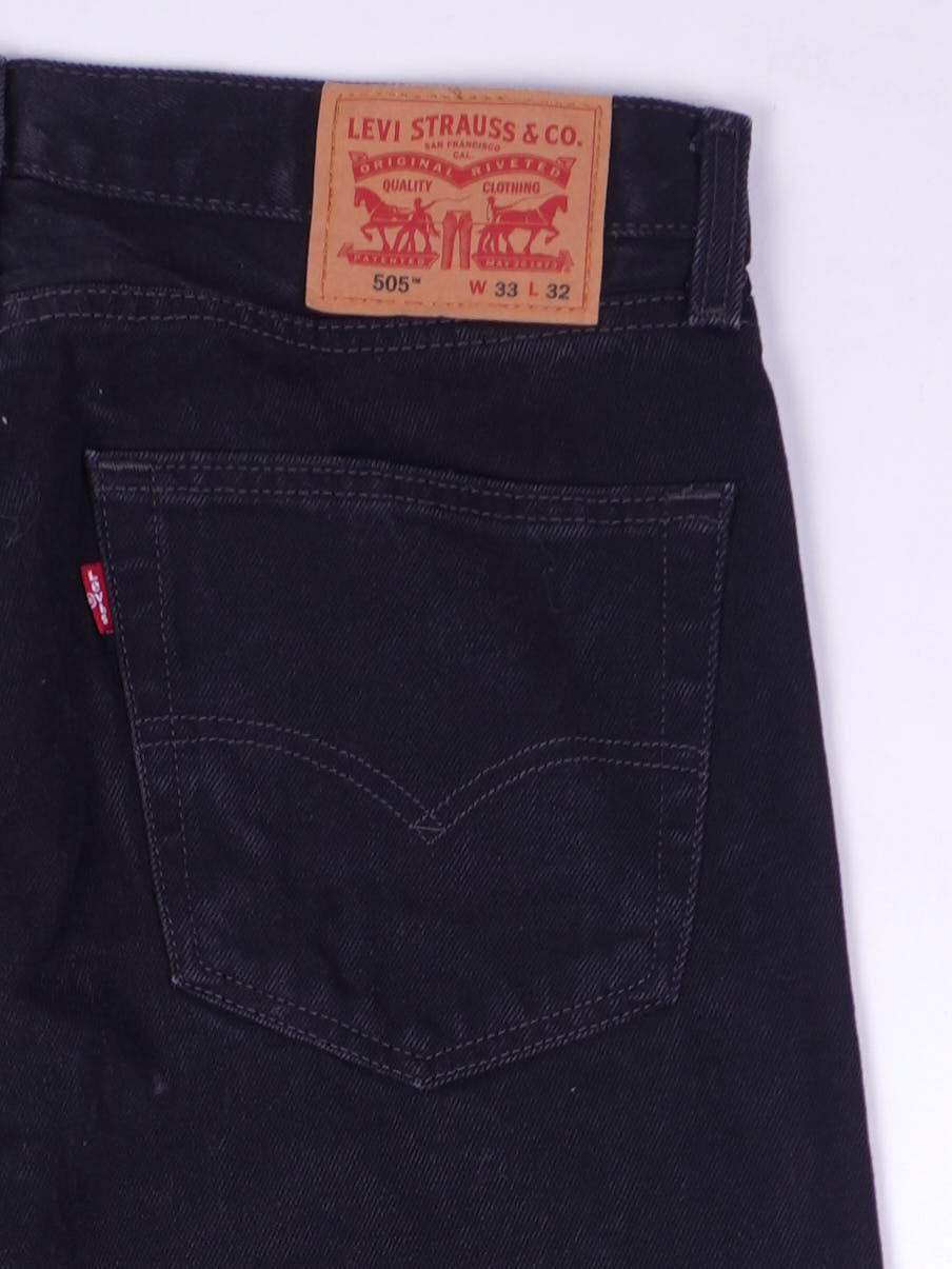 Levis 505 Straight Leg Jeans (W32)