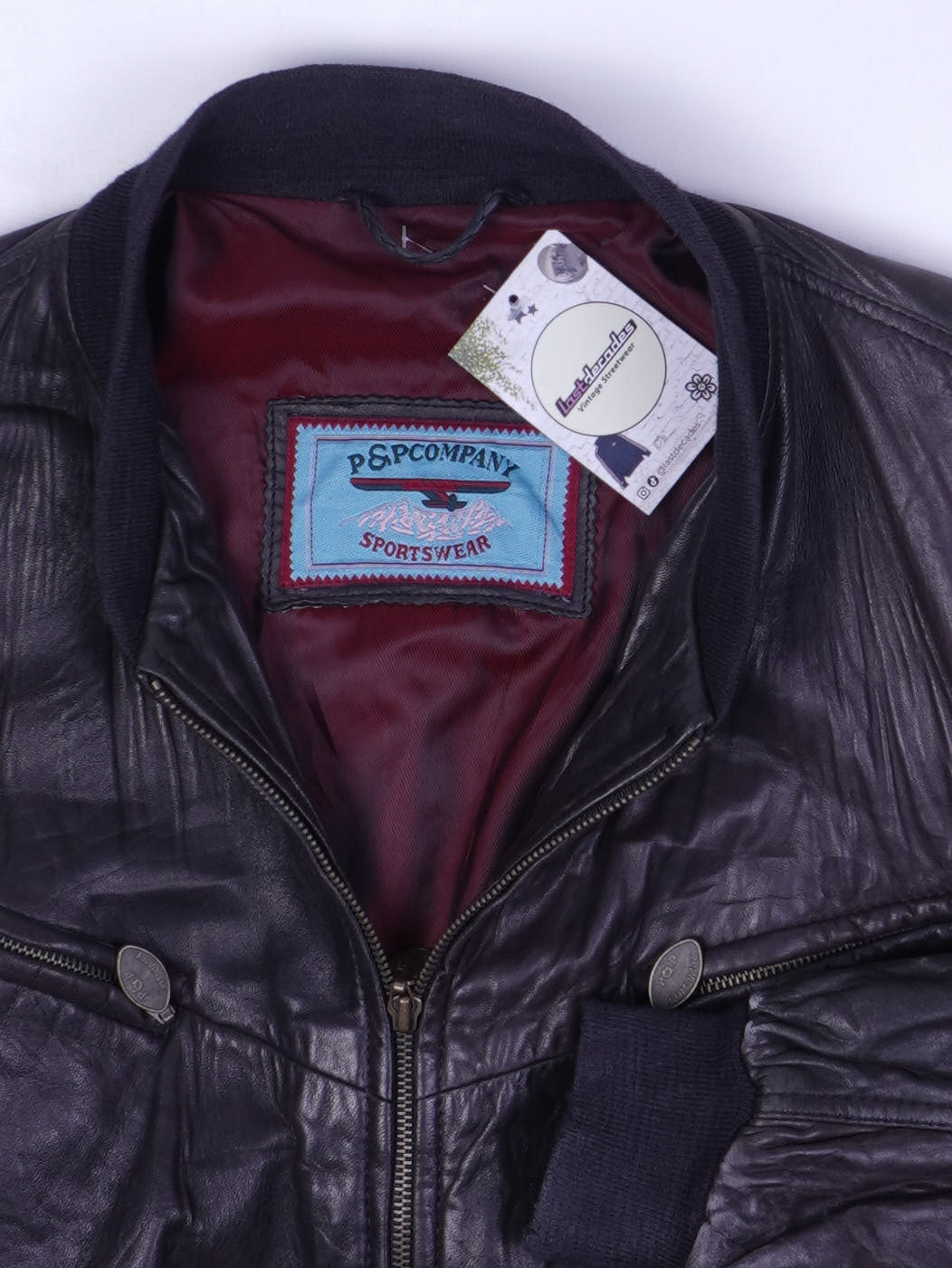 Vintage Lederjacke (M)