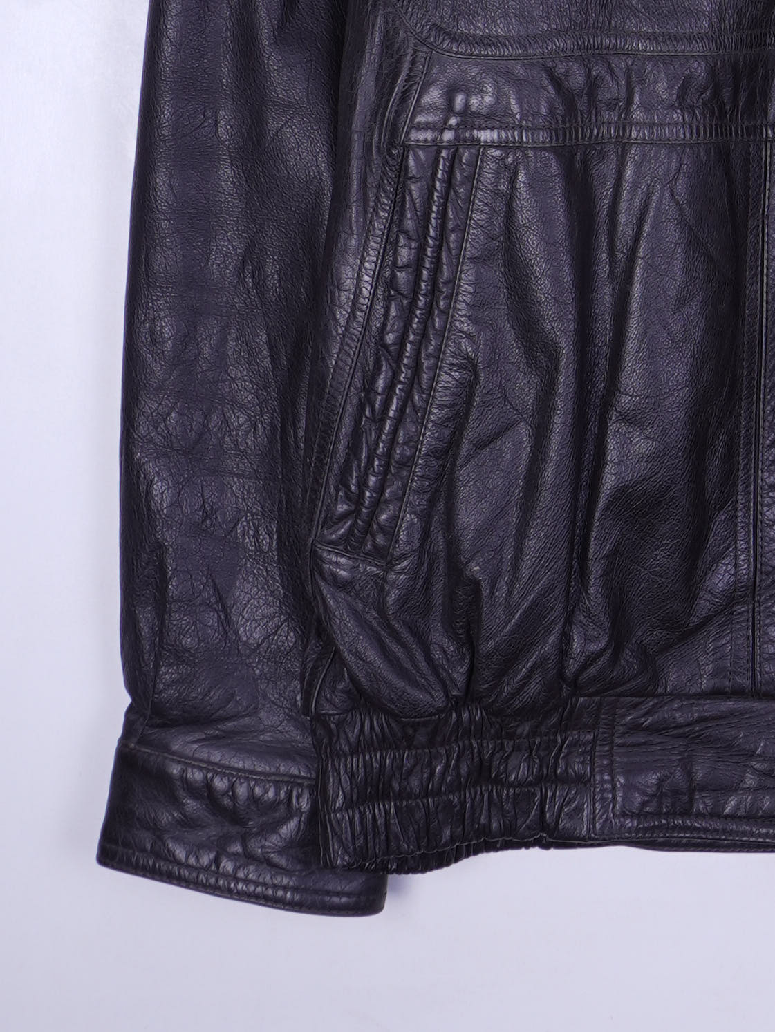 Vintage Lederjacke (L)