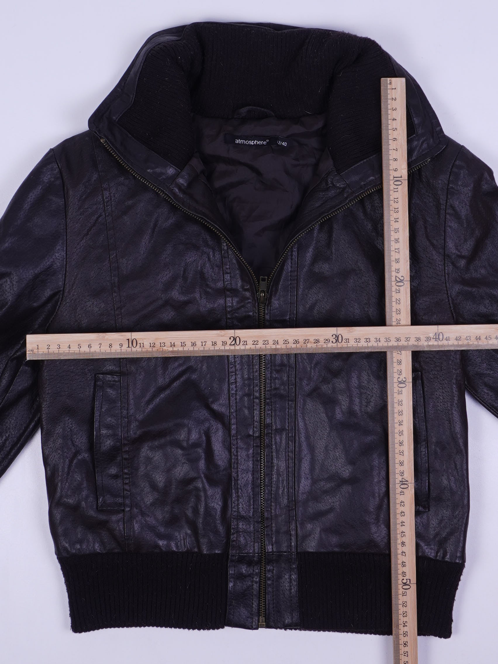 Vintage Lederjacke (XS)