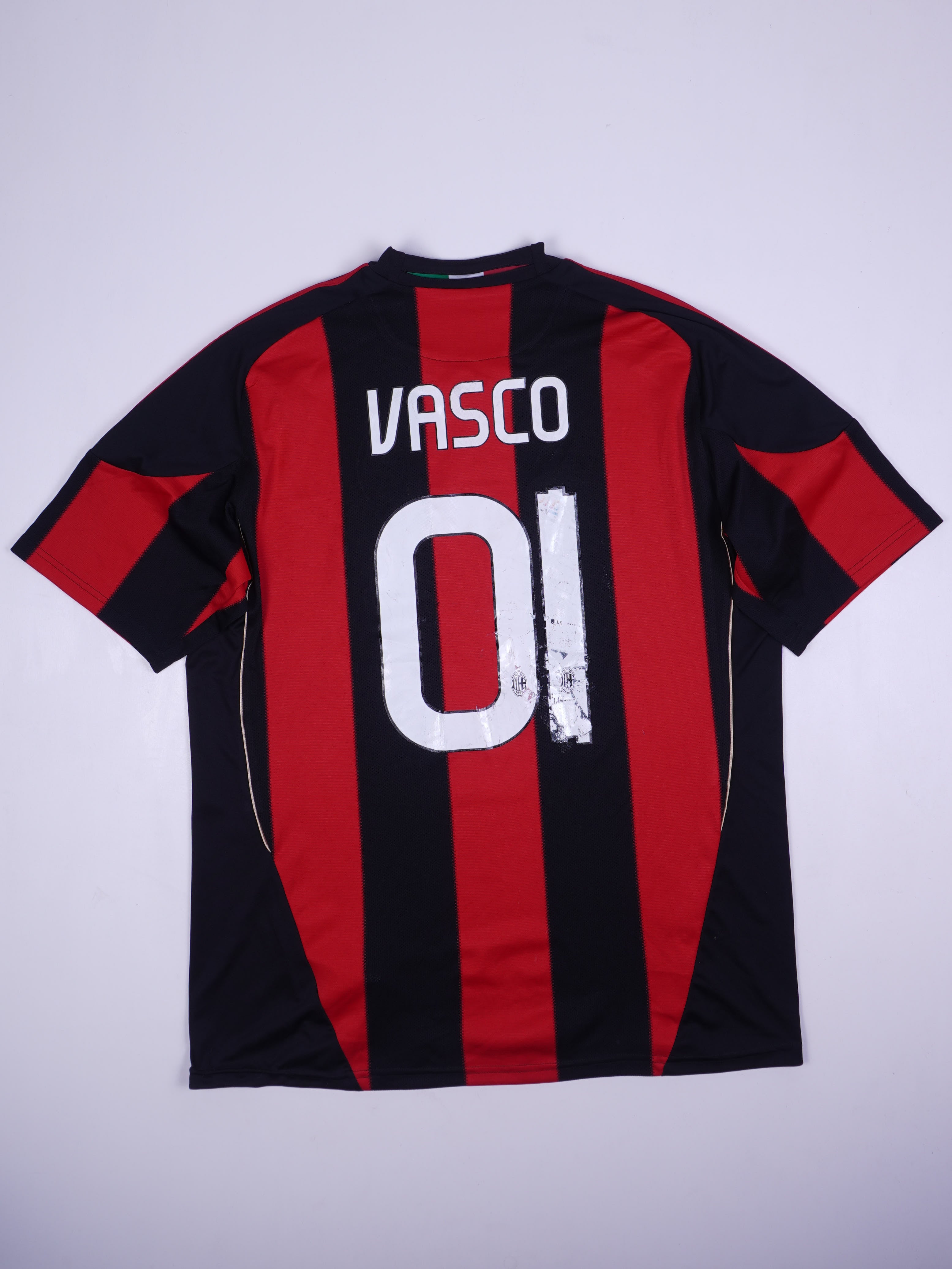 Adidas Ac Mailand Vasco 1 2010/11 Heim Trikot (M)
