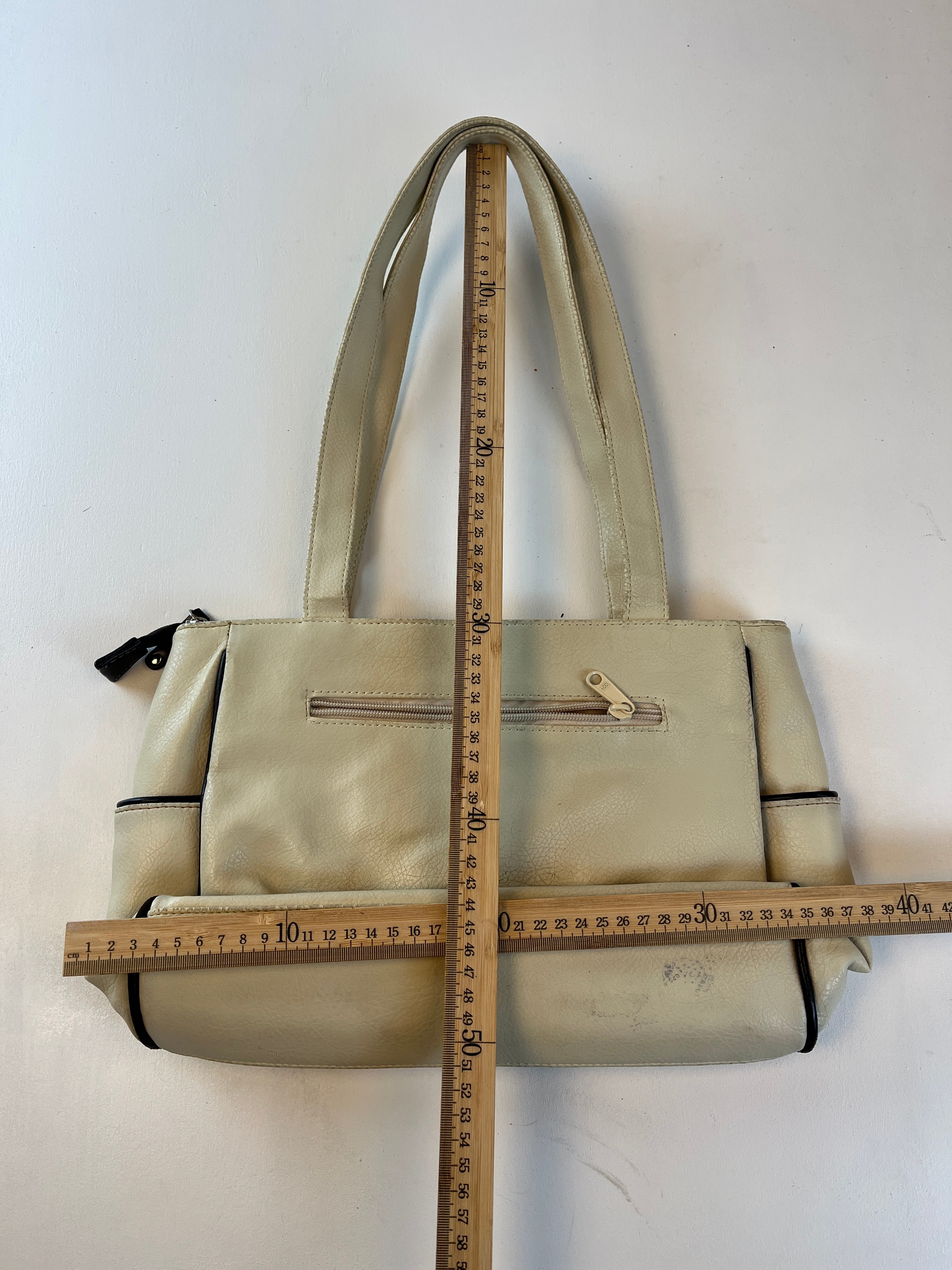 Vintage Tasche Beige