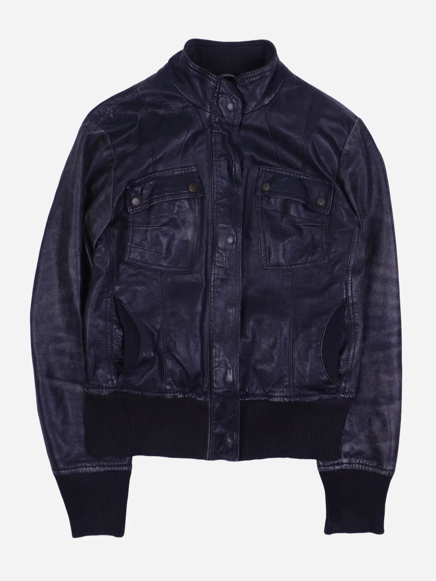 Vintage Lederjacke (S)