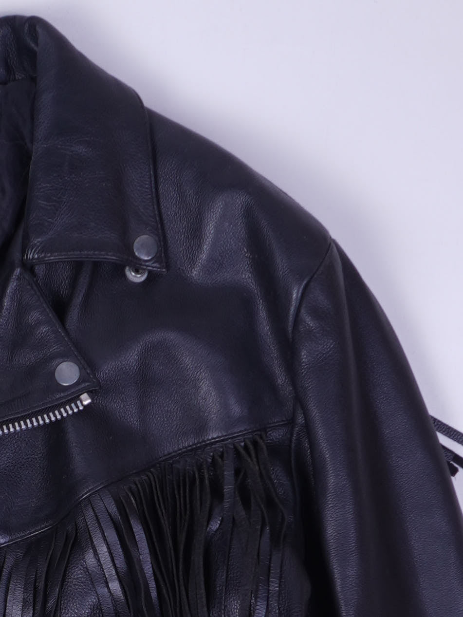 Vintage Lederjacke (M)