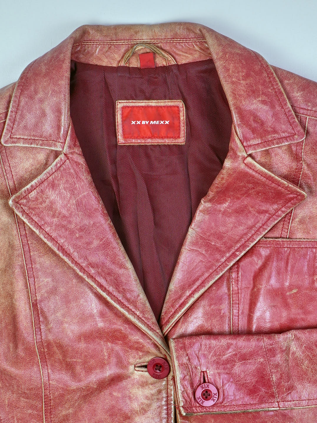 Vintage Lederjacke (M)