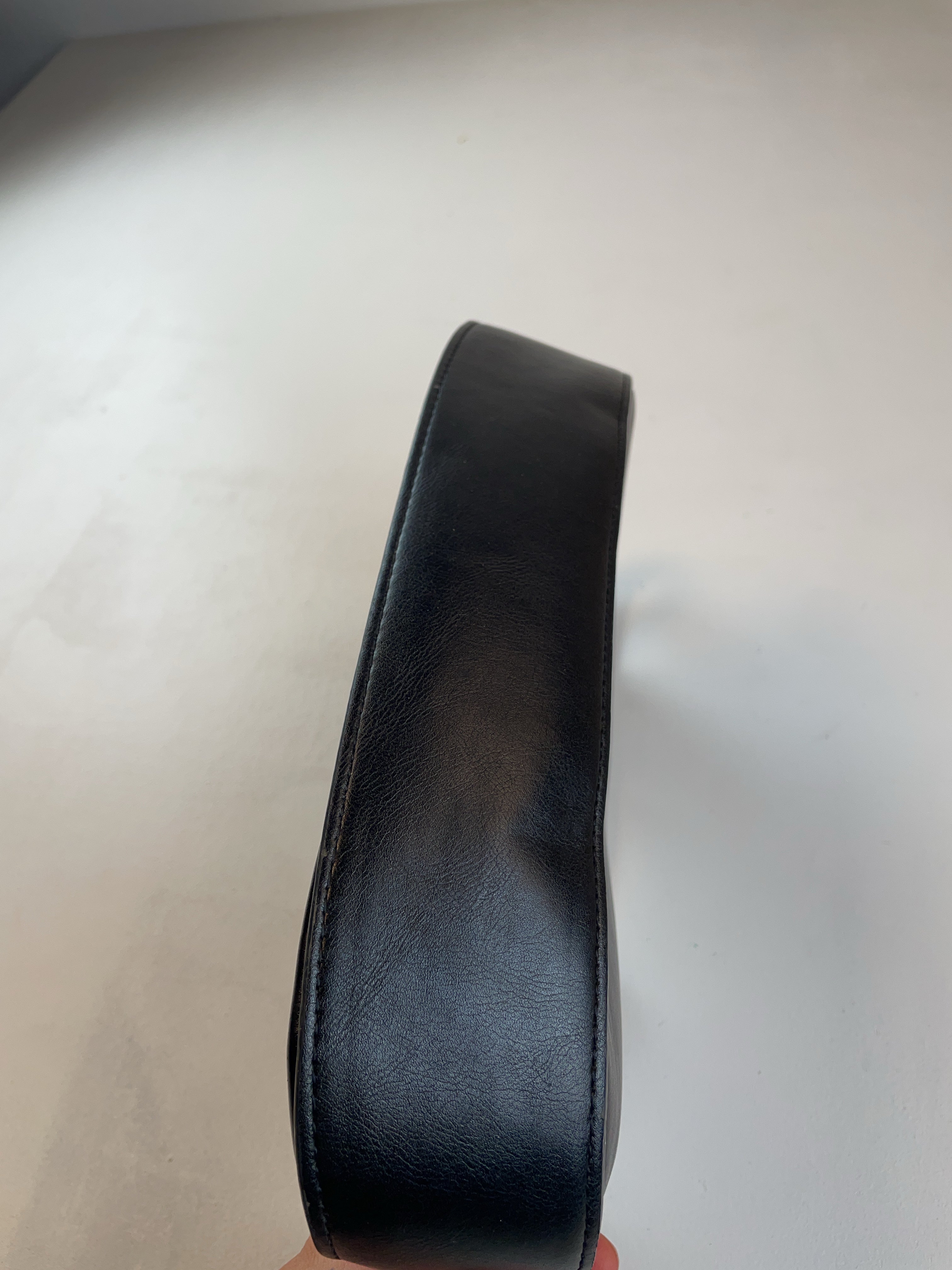 Clean Baguette Tasche Schwarz Y2k