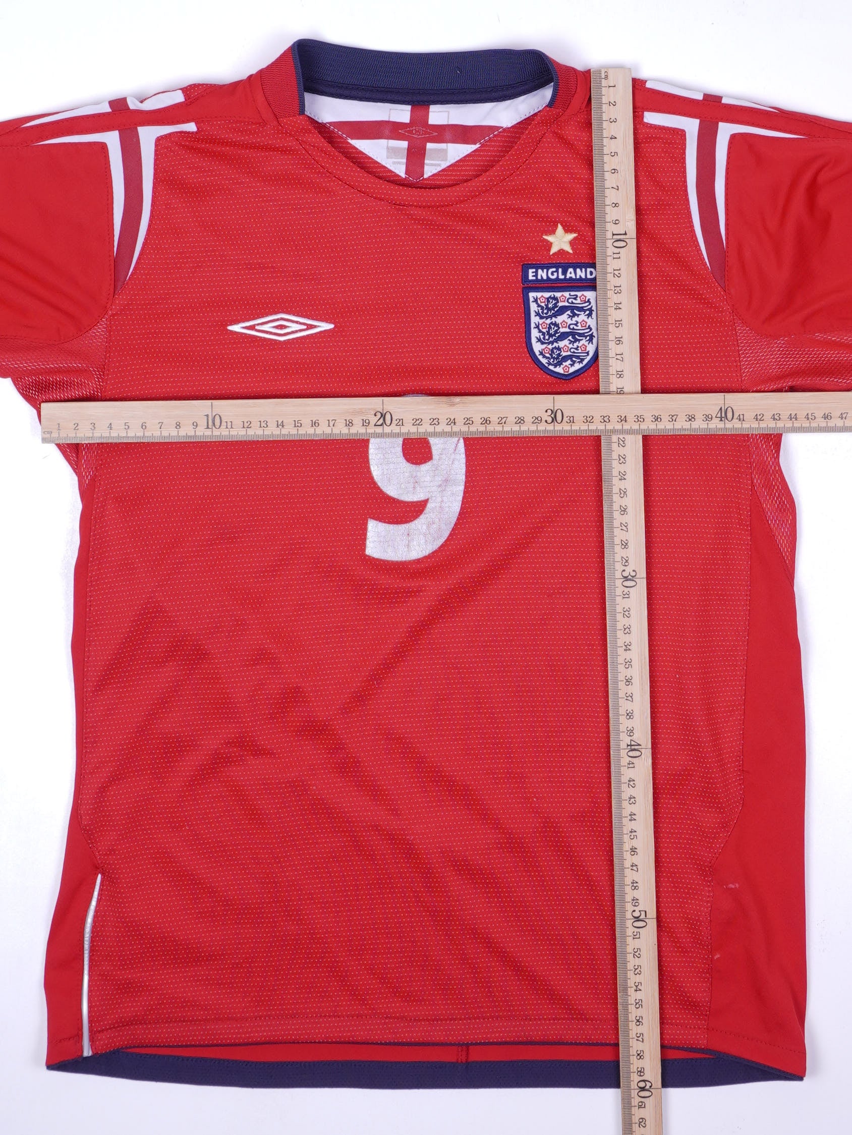 Umbro England Wayne Rooney 9 2004/06 Auswärts Trikot (S)