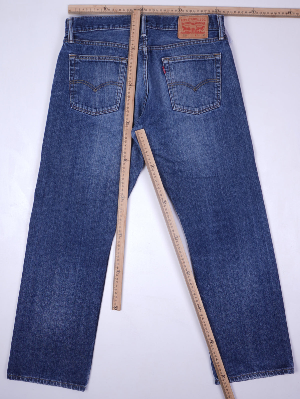 Levis 514 Straight Leg Jeans (W34)