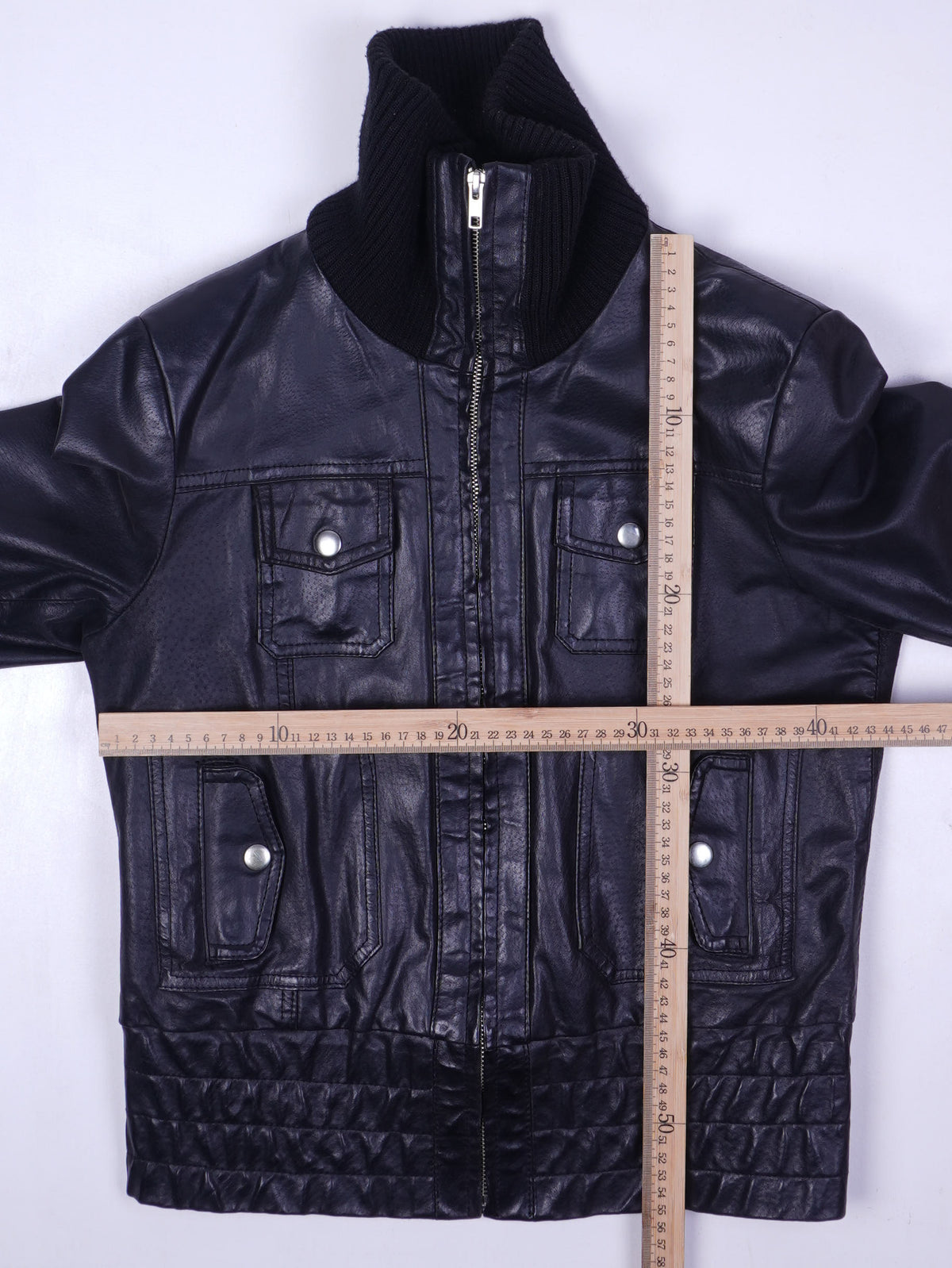 Vintage Lederjacke (S)