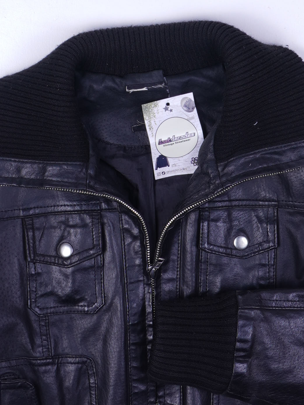 Vintage Lederjacke (S)