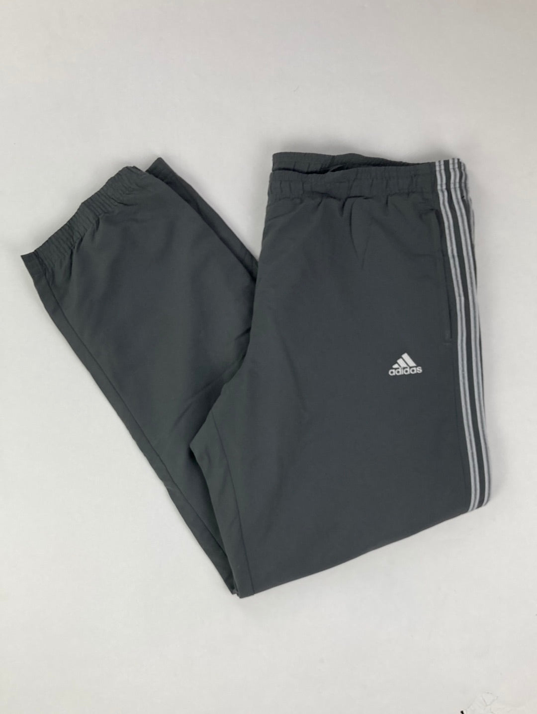 Black and grey adidas pants online