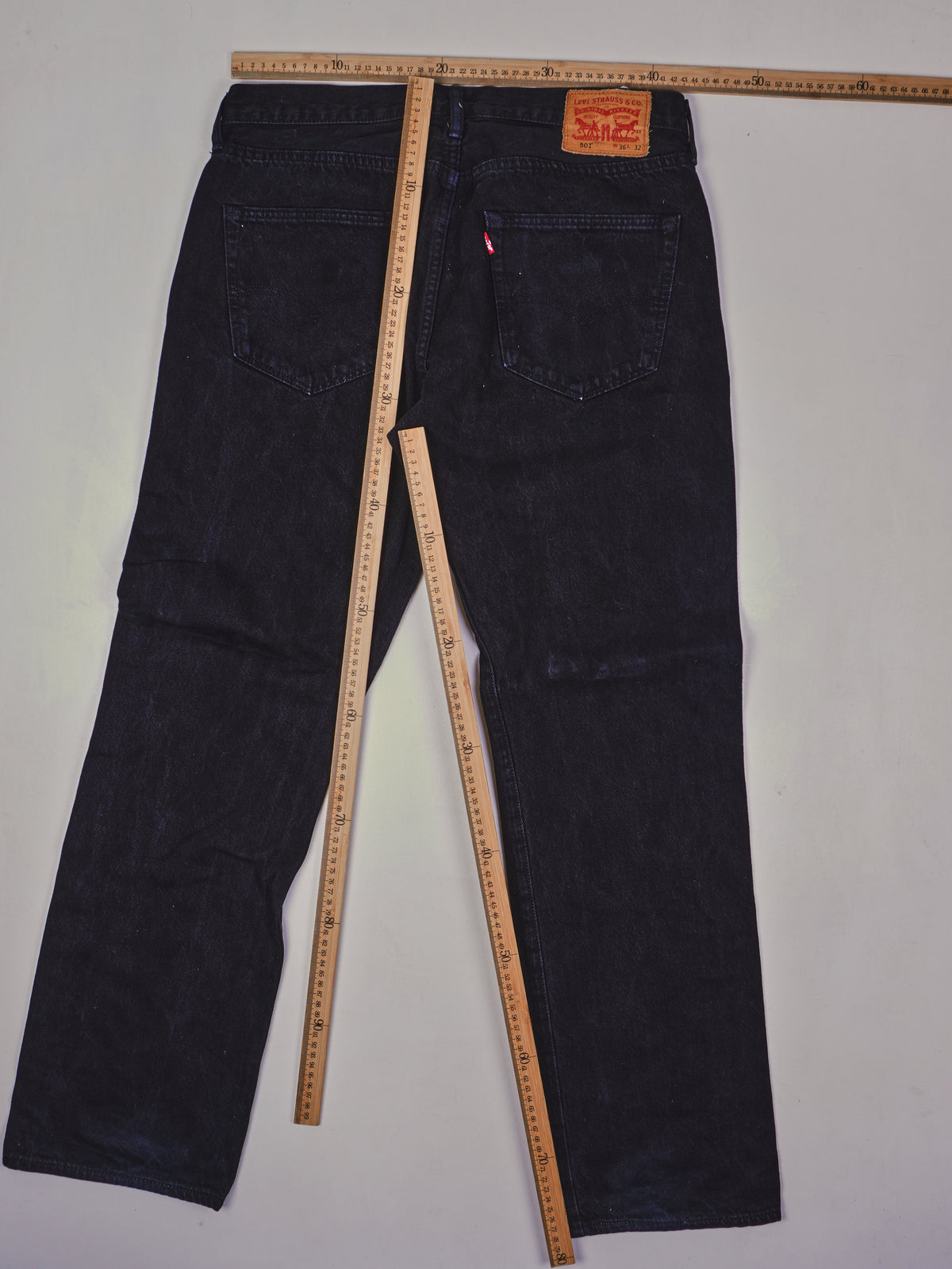 Levis 501 Straight Leg Jeans (W36)