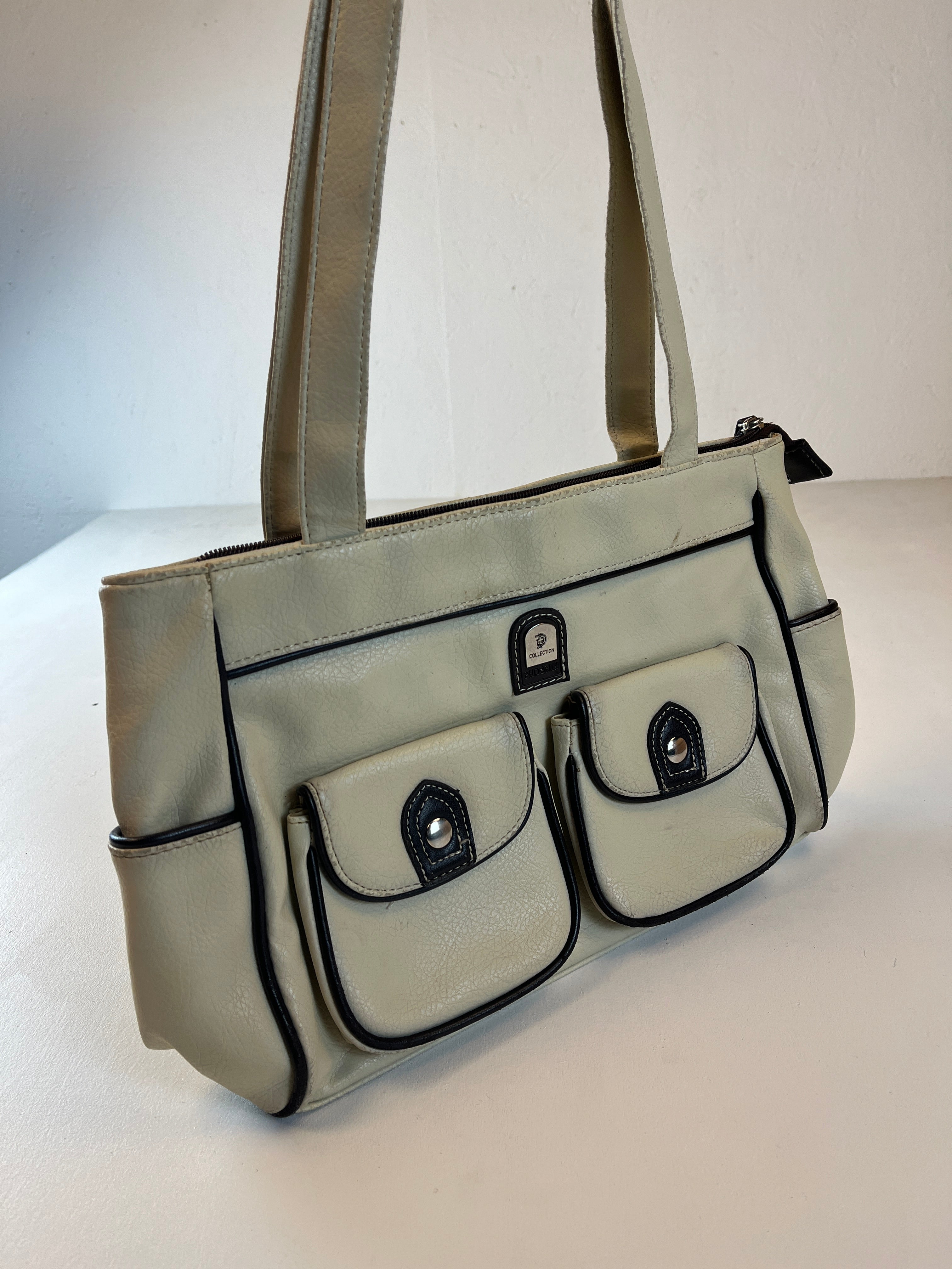 Vintage Tasche Beige