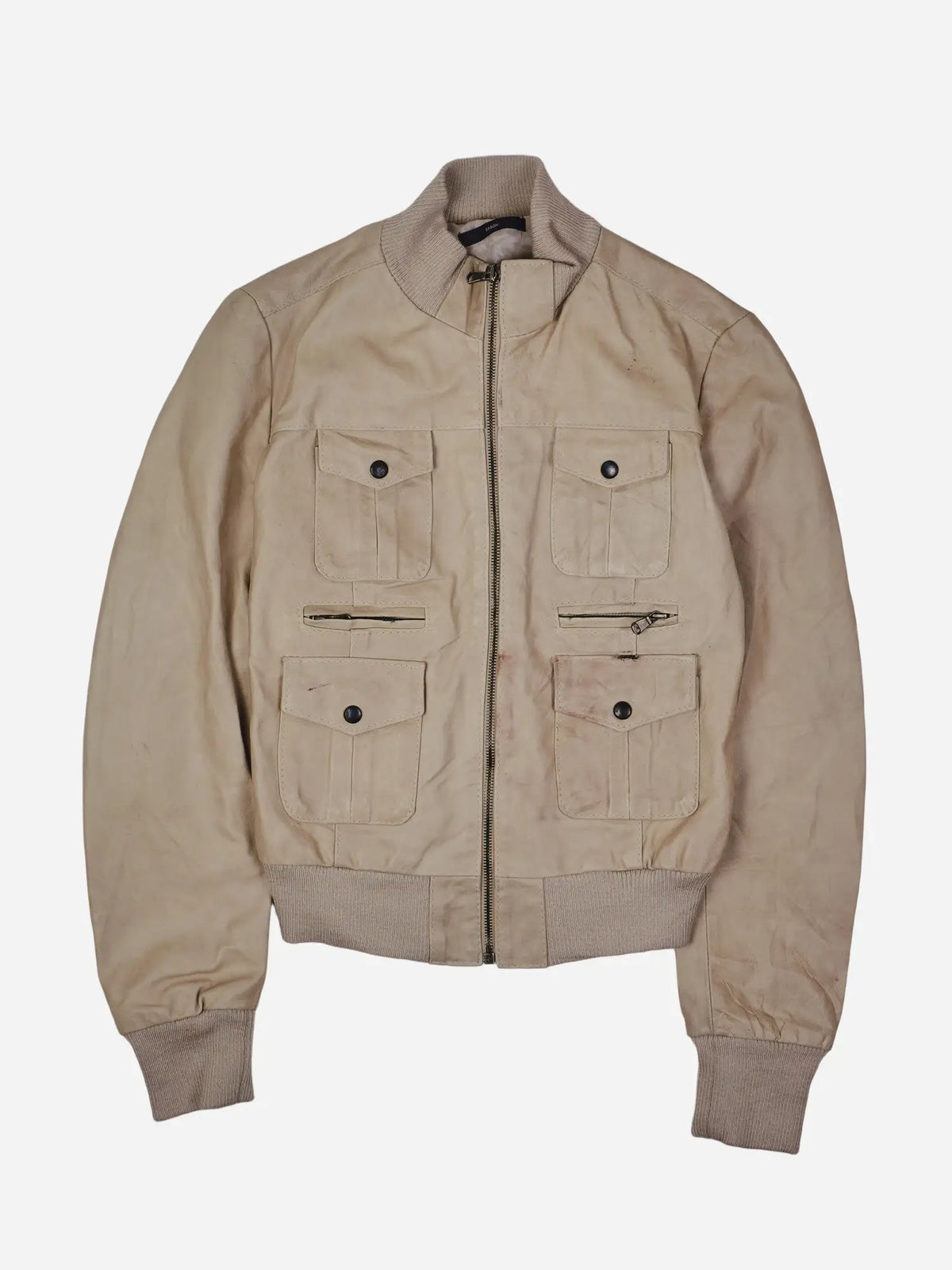 Vintage Lederjacke (XS)