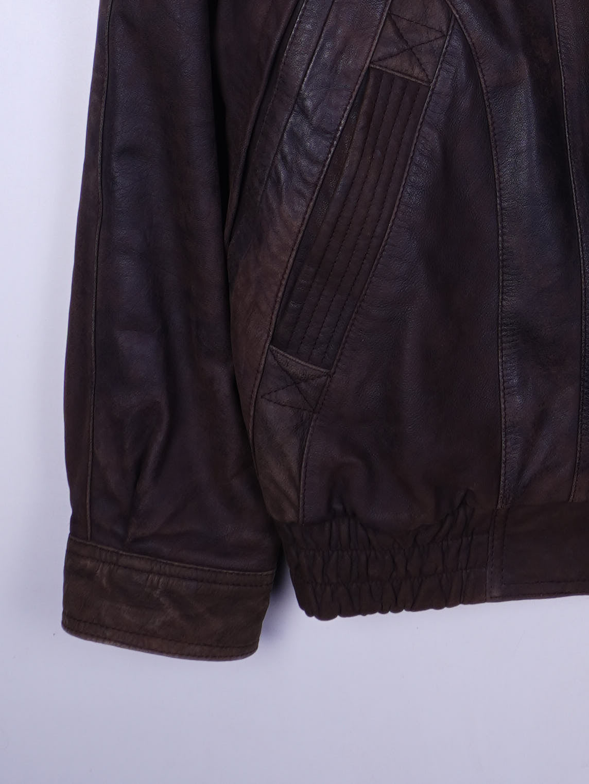 Vintage Lederjacke (XL)