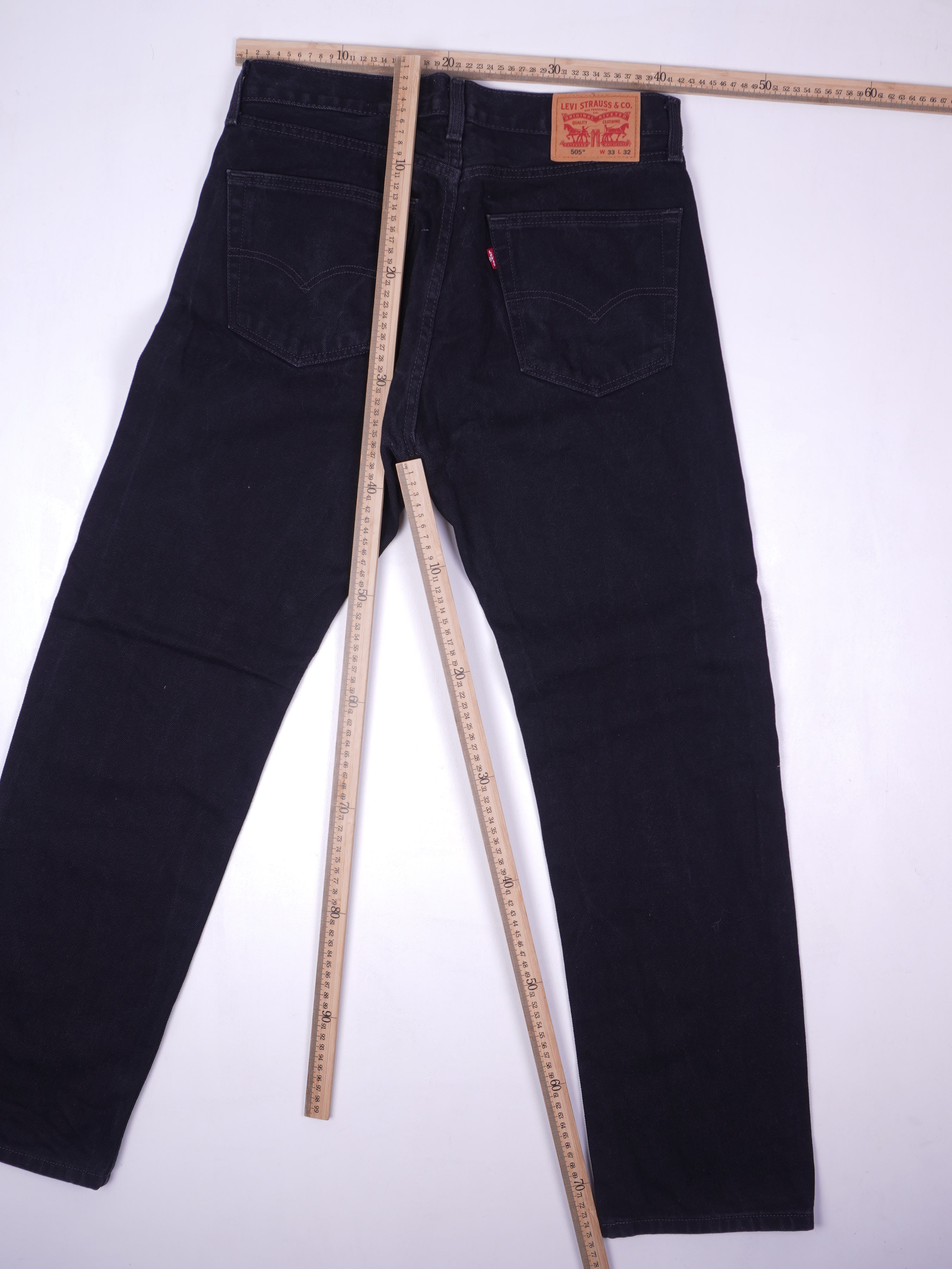 Levis 505 Straight Leg Jeans (W32)