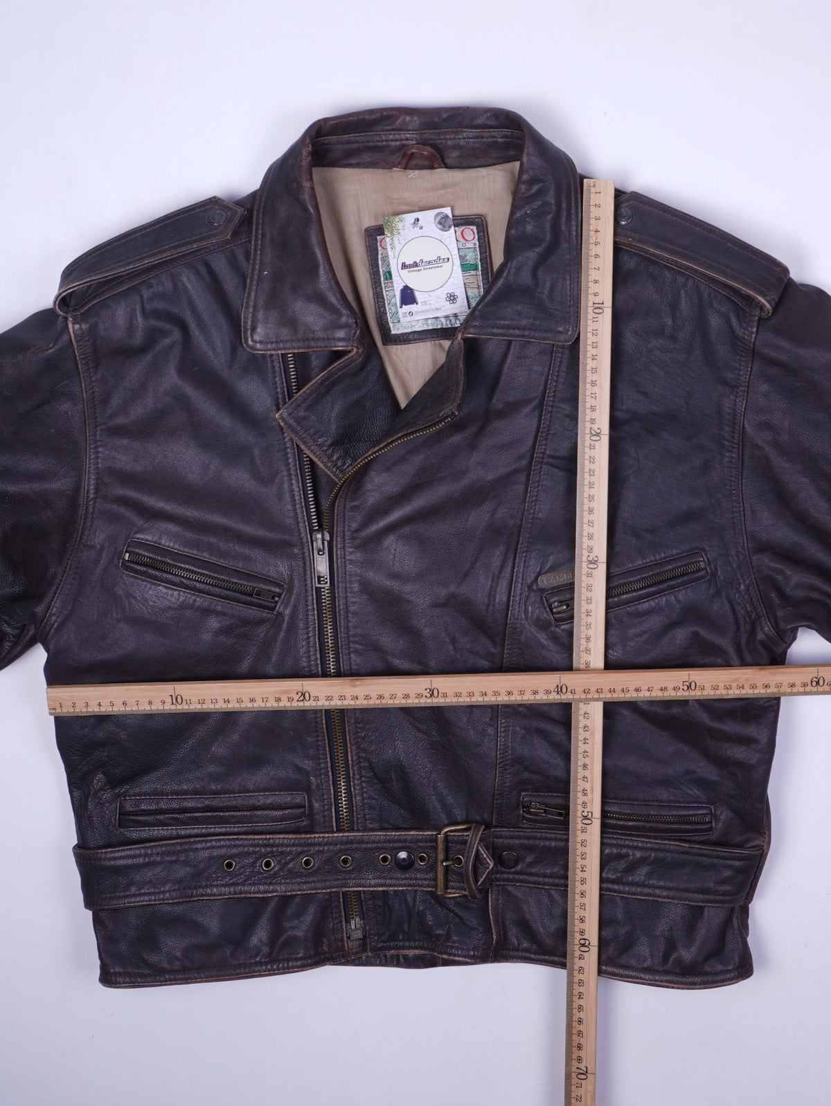 Vintage Lederjacke (XL)