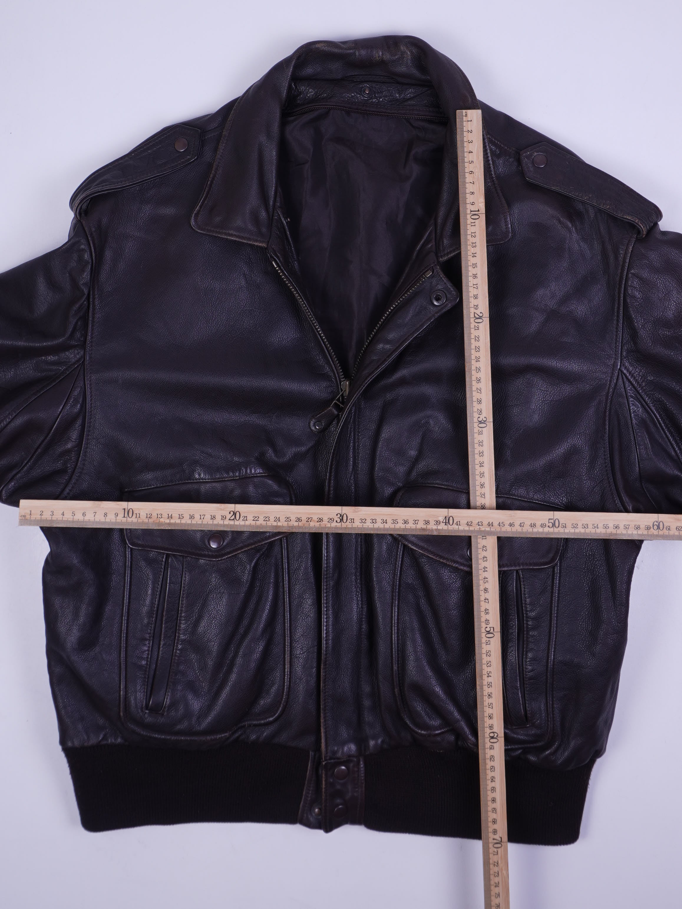 Vintage Lederjacke (L)