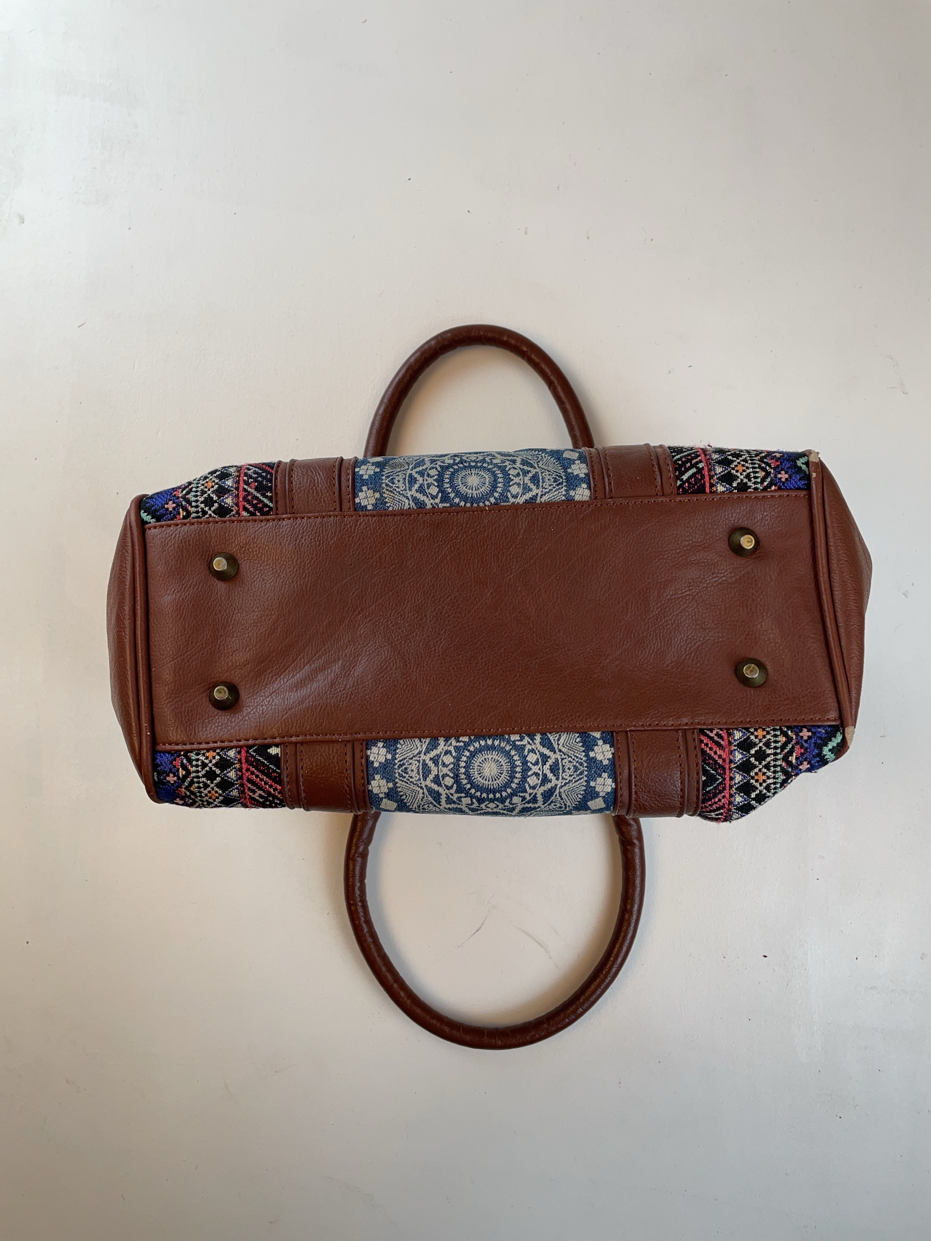 Desigual Bowling Tasche Braun Y2k