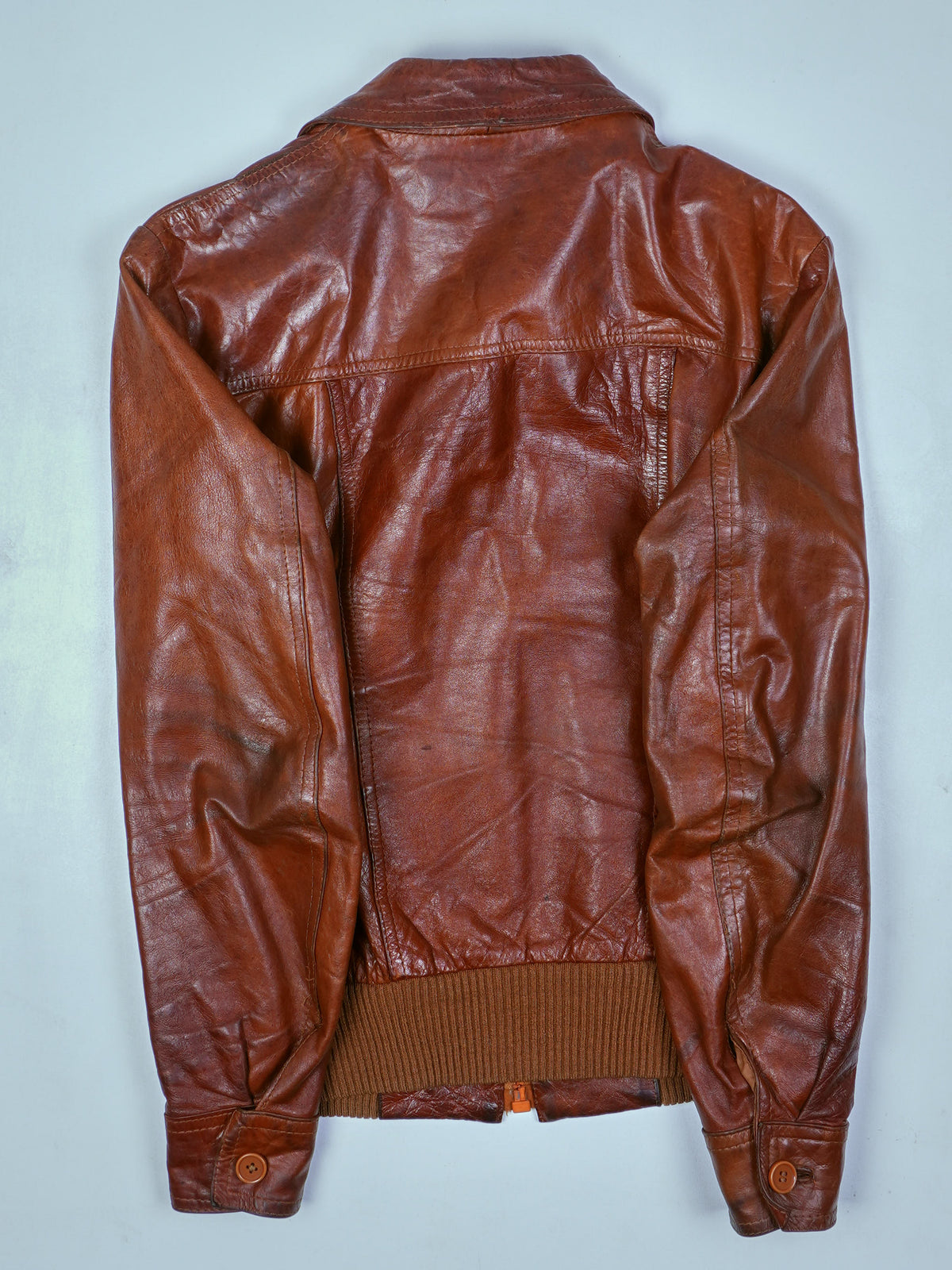Vintage Lederjacke (M)