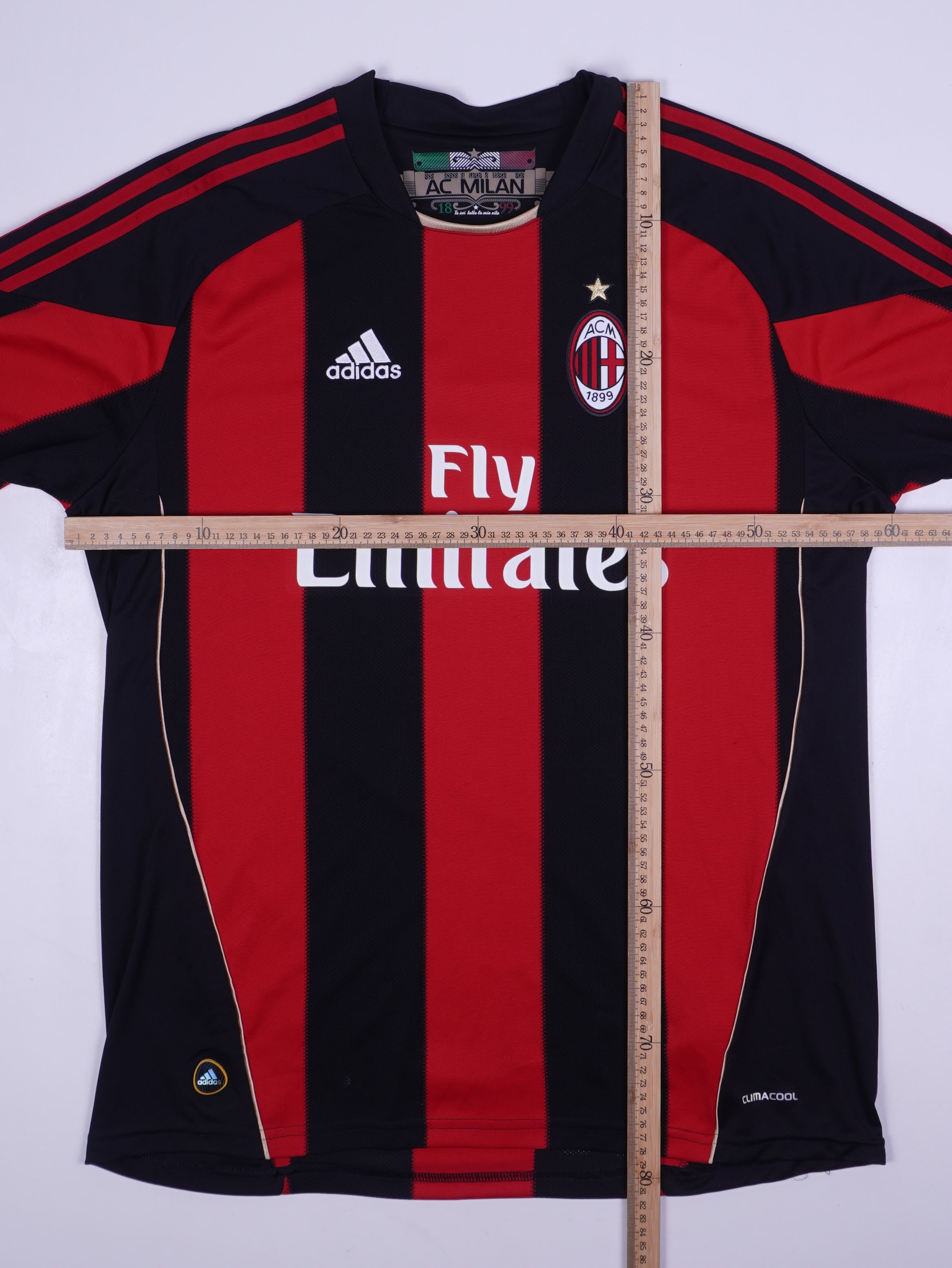 Adidas Ac Mailand Vasco 1 2010/11 Heim Trikot (M)