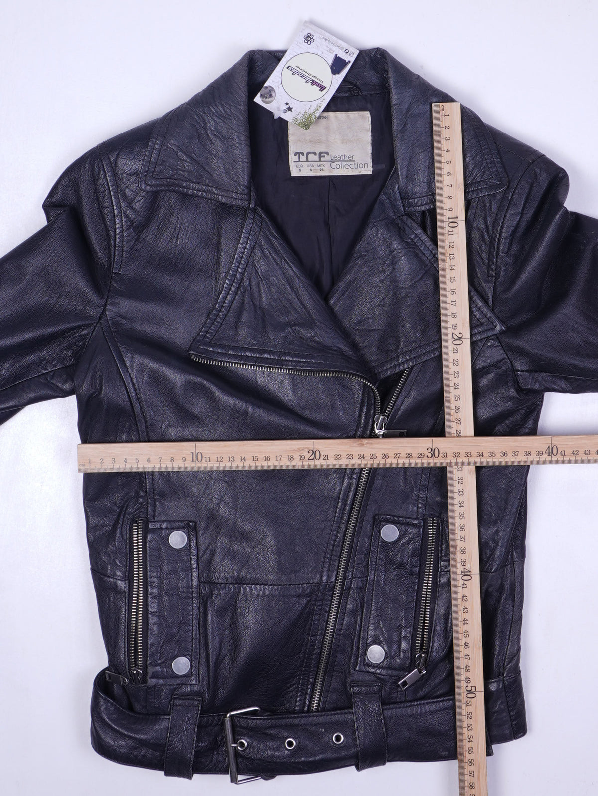 Vintage Lederjacke (S)