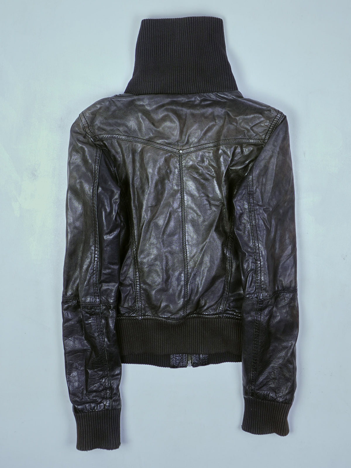 Vintage Lederjacke (XS)