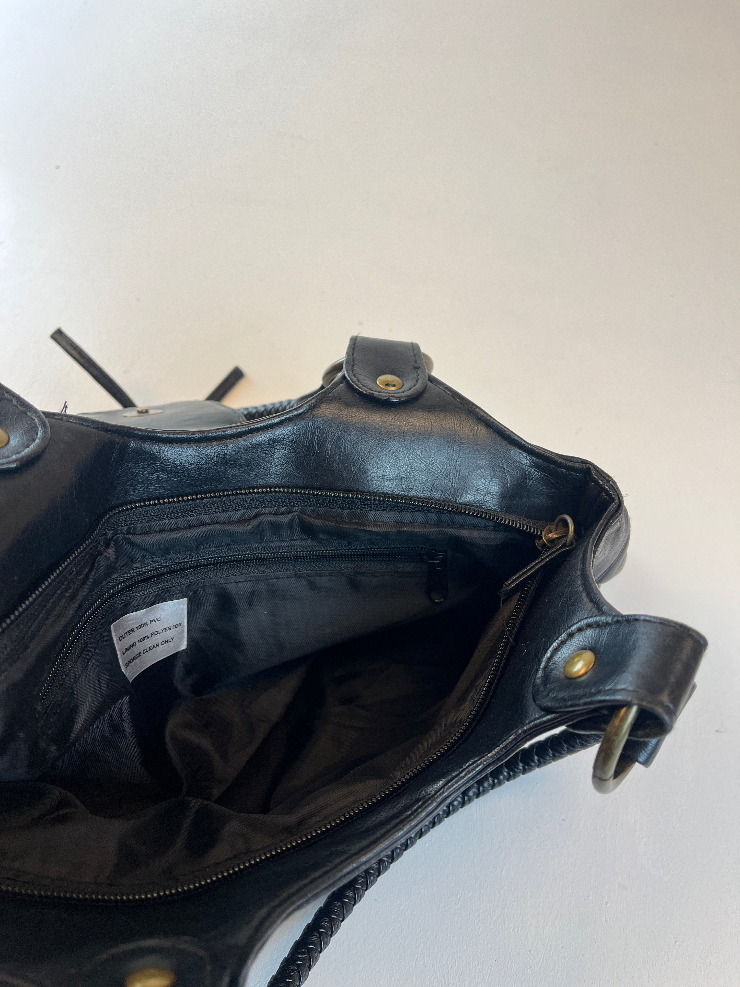 Vintage Tasche Schwarz