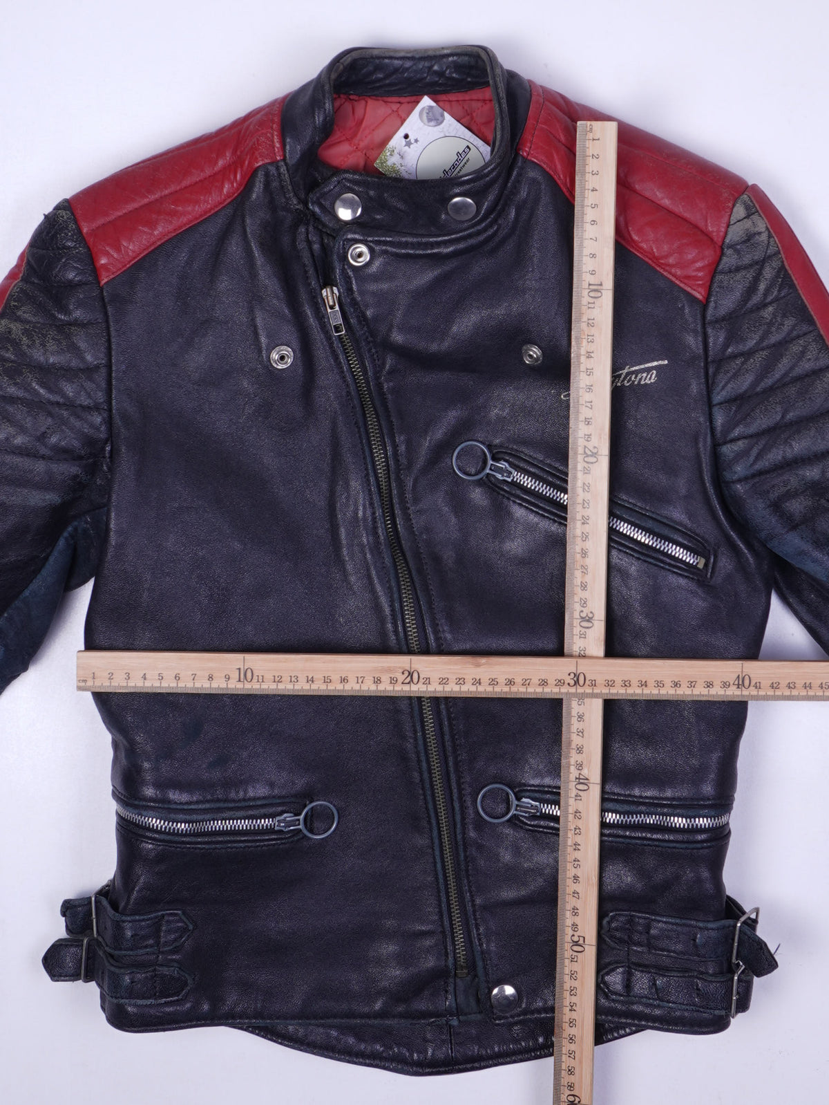Vintage Lederjacke (S)