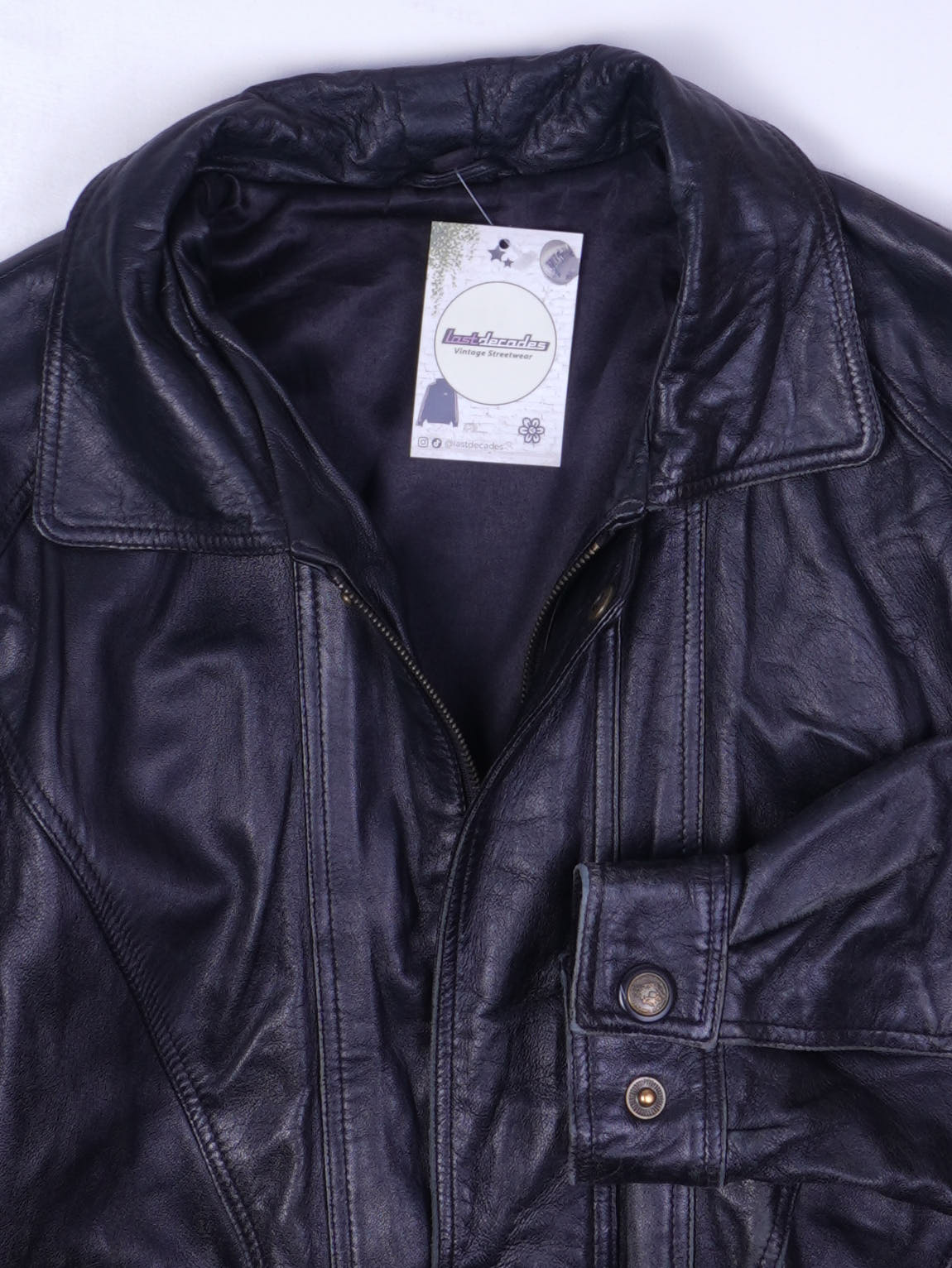 Vintage Lederjacke (M)